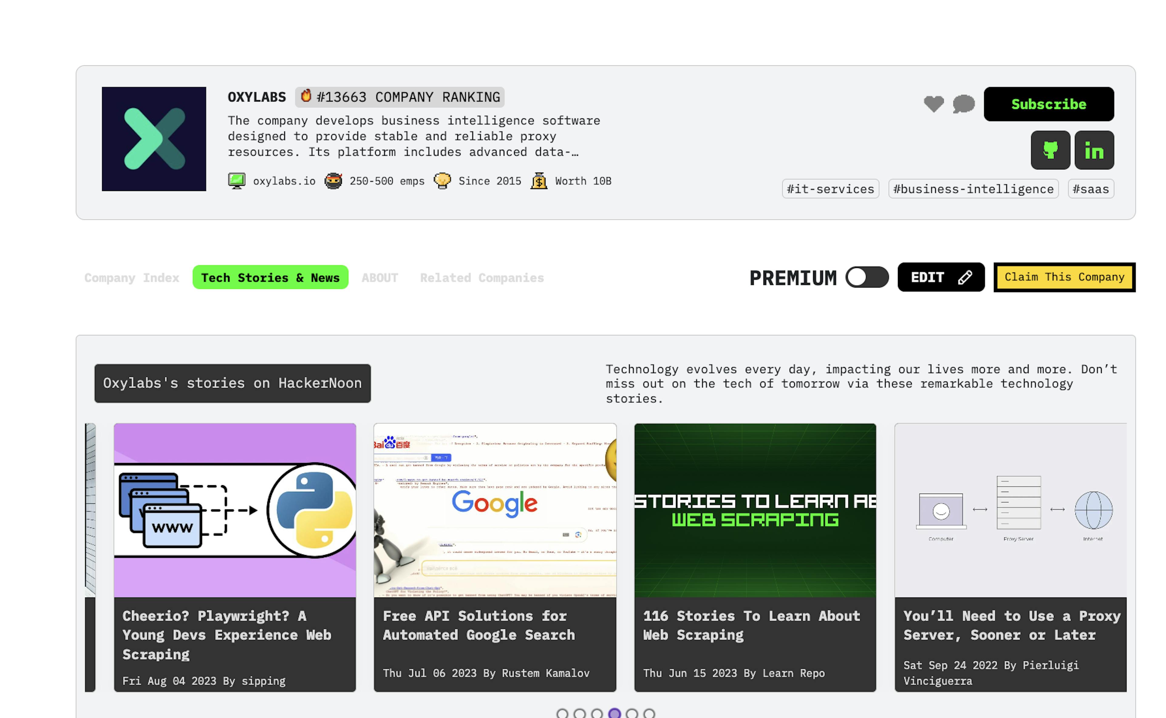 featured image - Meet Oxylabs: HackerNoon Company of the Week