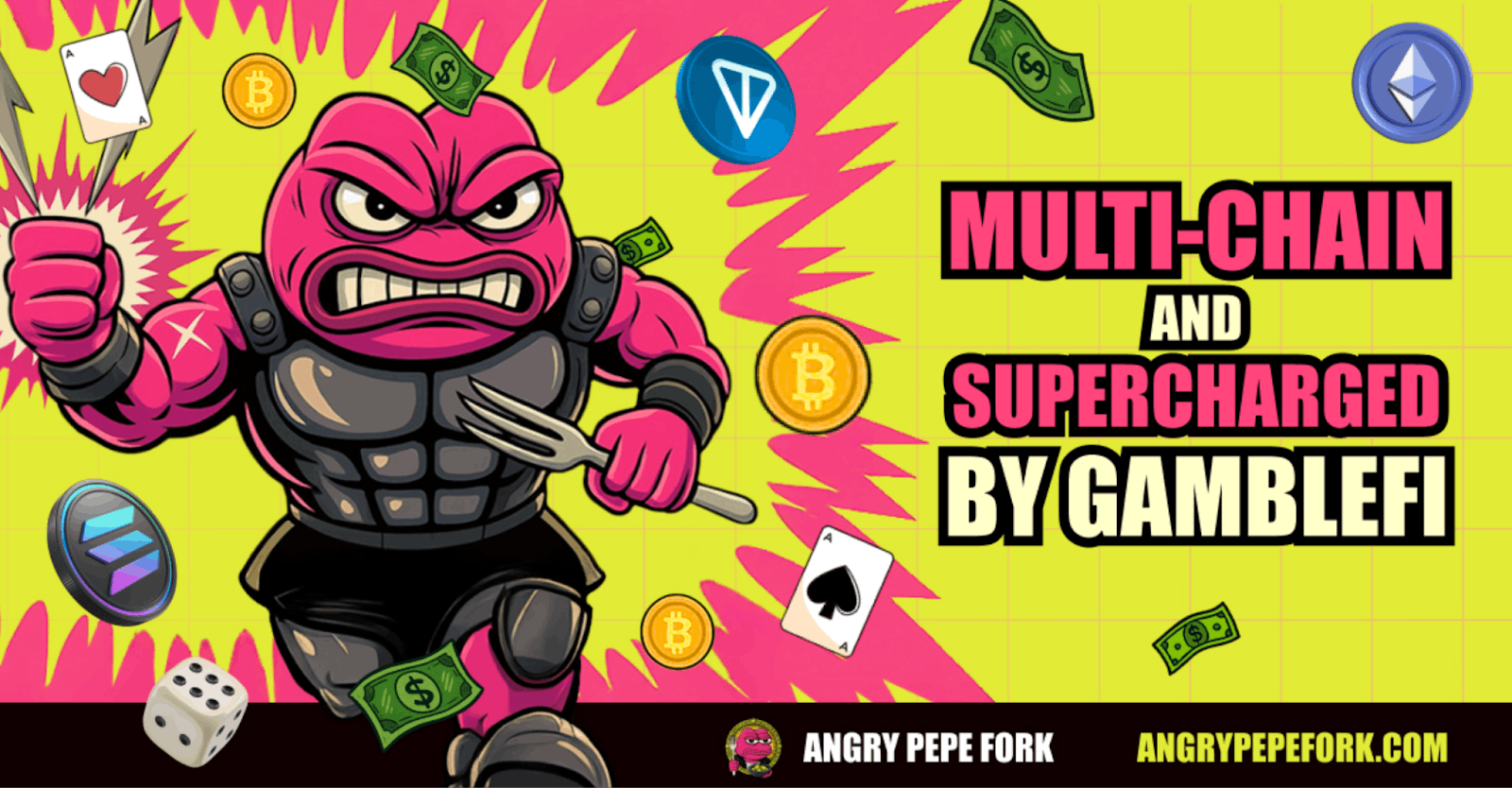 Angry Peepe Fork: многоцепочечный и надувший Gamblefi