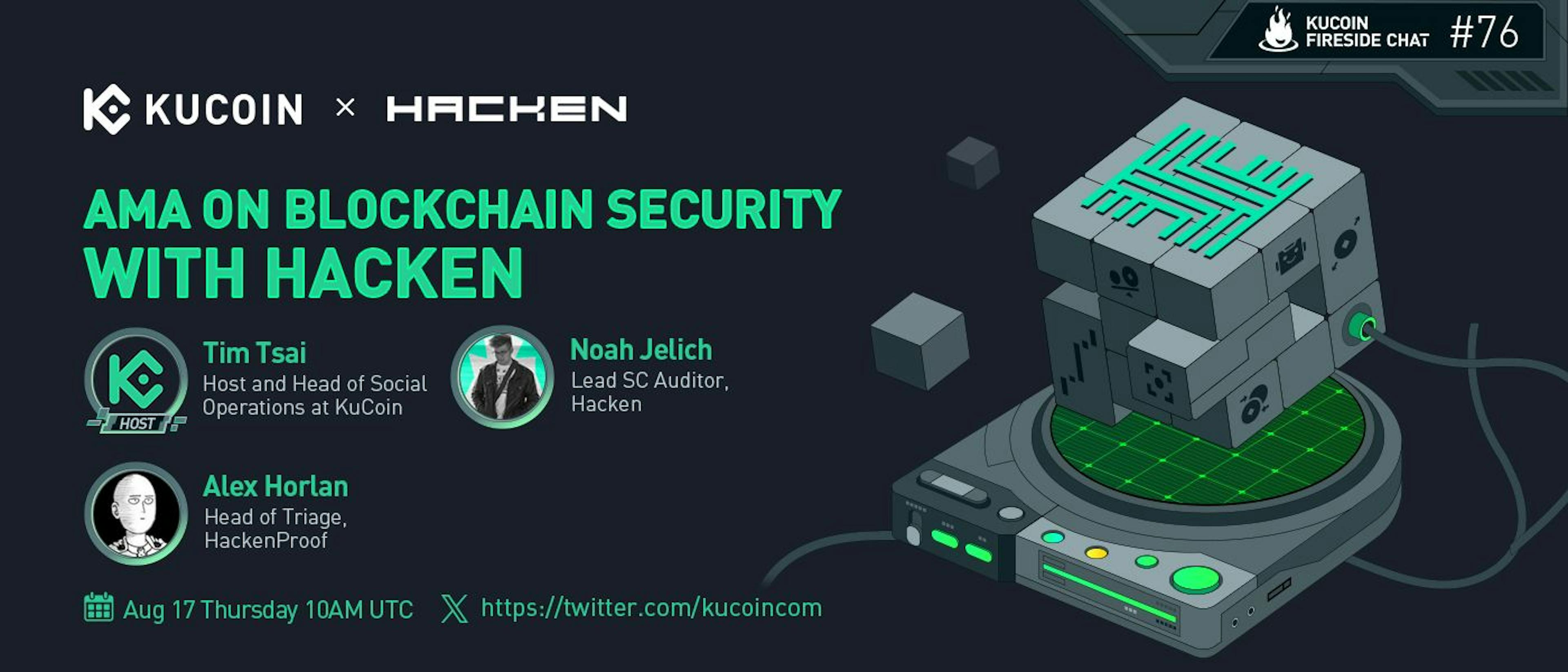 featured image - Security for Blockchain with KuCoin and Hacken