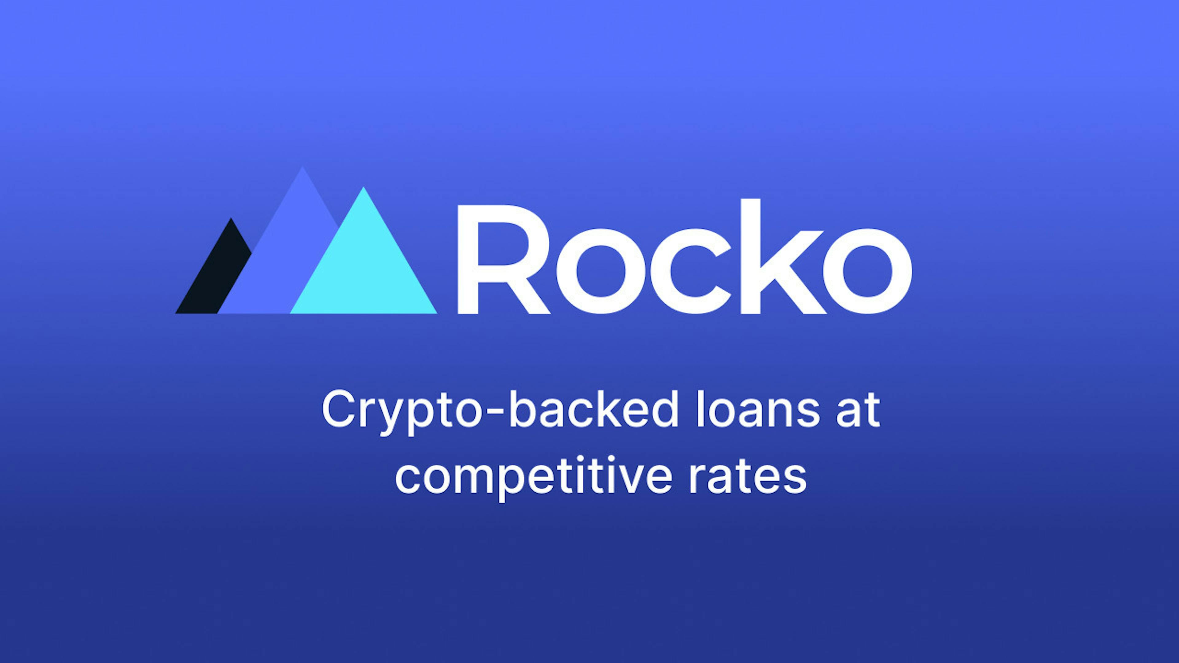 featured image - Rocko, o nouă piață pentru împrumuturi garantate cu cripto, este oficial live