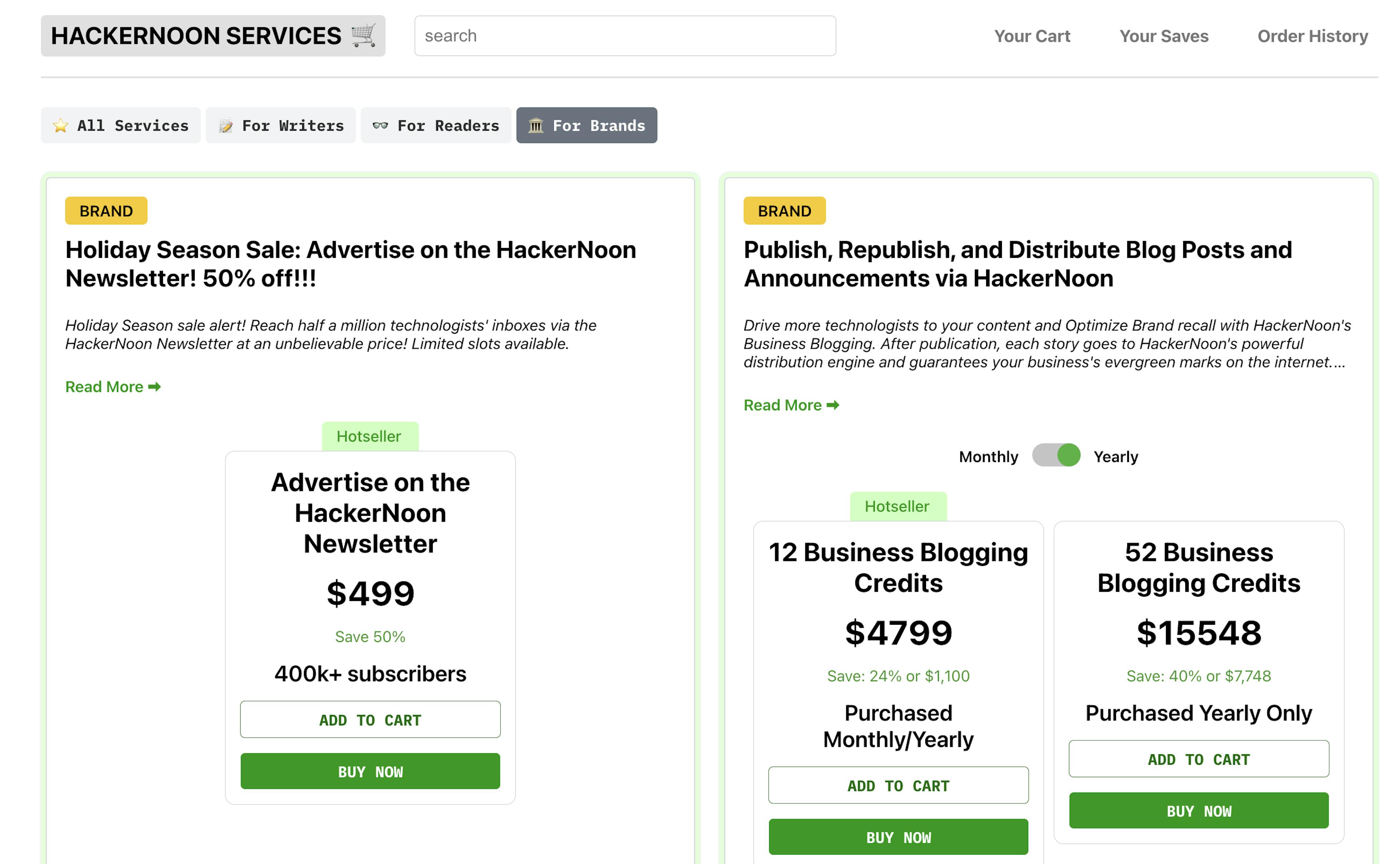 featured image - This Holiday Season, HackerNoon is at Your Service 🎁 🫡