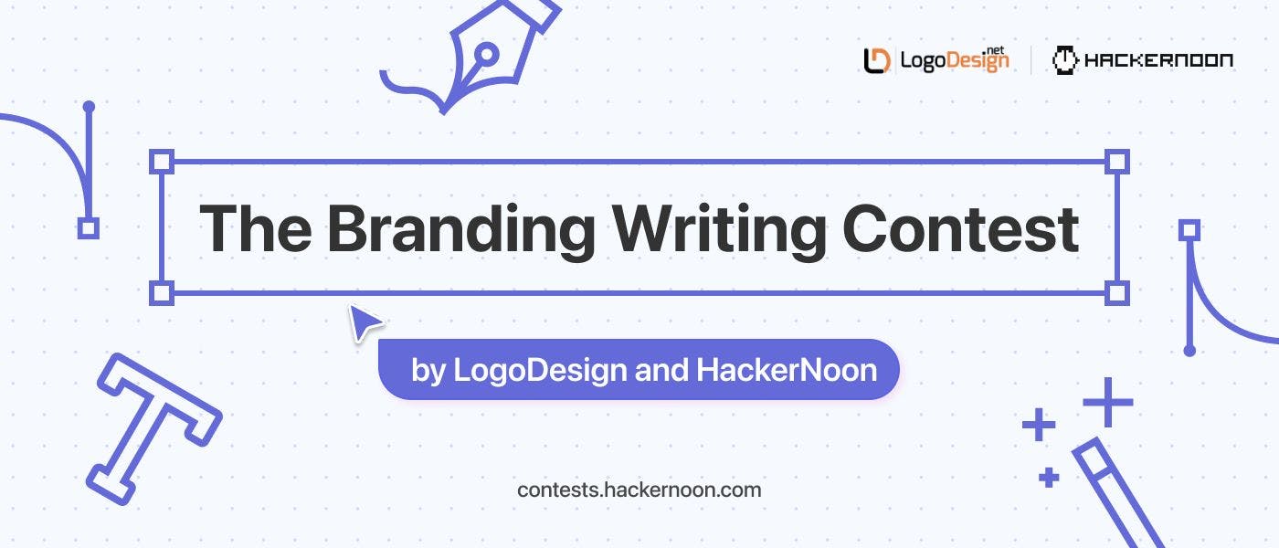 featured image - The Branding Writing Contest by LogoDesign and HackerNoon