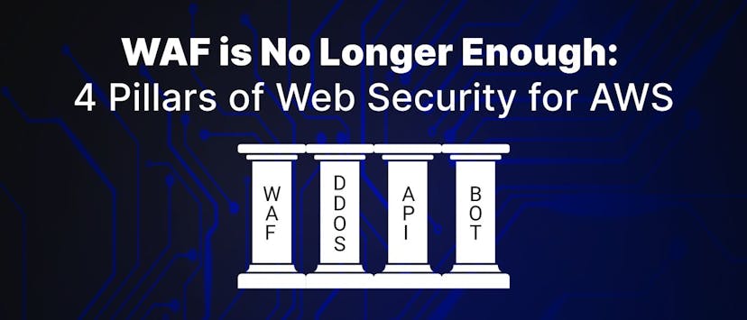 /waf-is-no-longer-enough-exploring-four-pillars-of-web-security-for-aws feature image