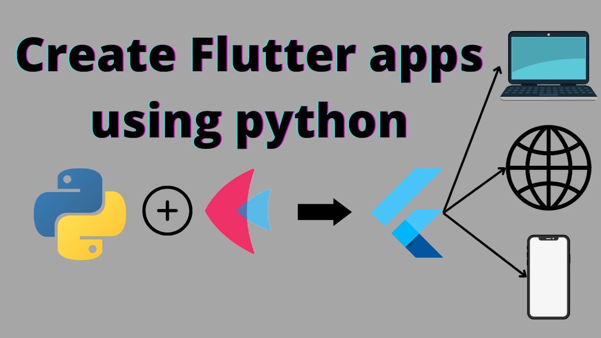 featured image - FLET の簡単な紹介: Python を使用した Flutter アプリの構築