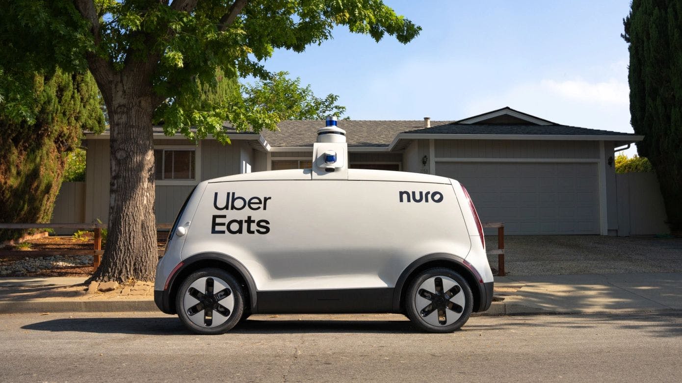 featured image - Our Uber Eats orders would soon start getting delivered by robots!