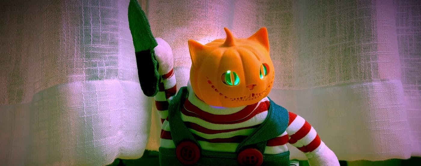 /robot-dog-coding-tutorial-petoi-bittle-vs-gummy-bear-on-halloween feature image