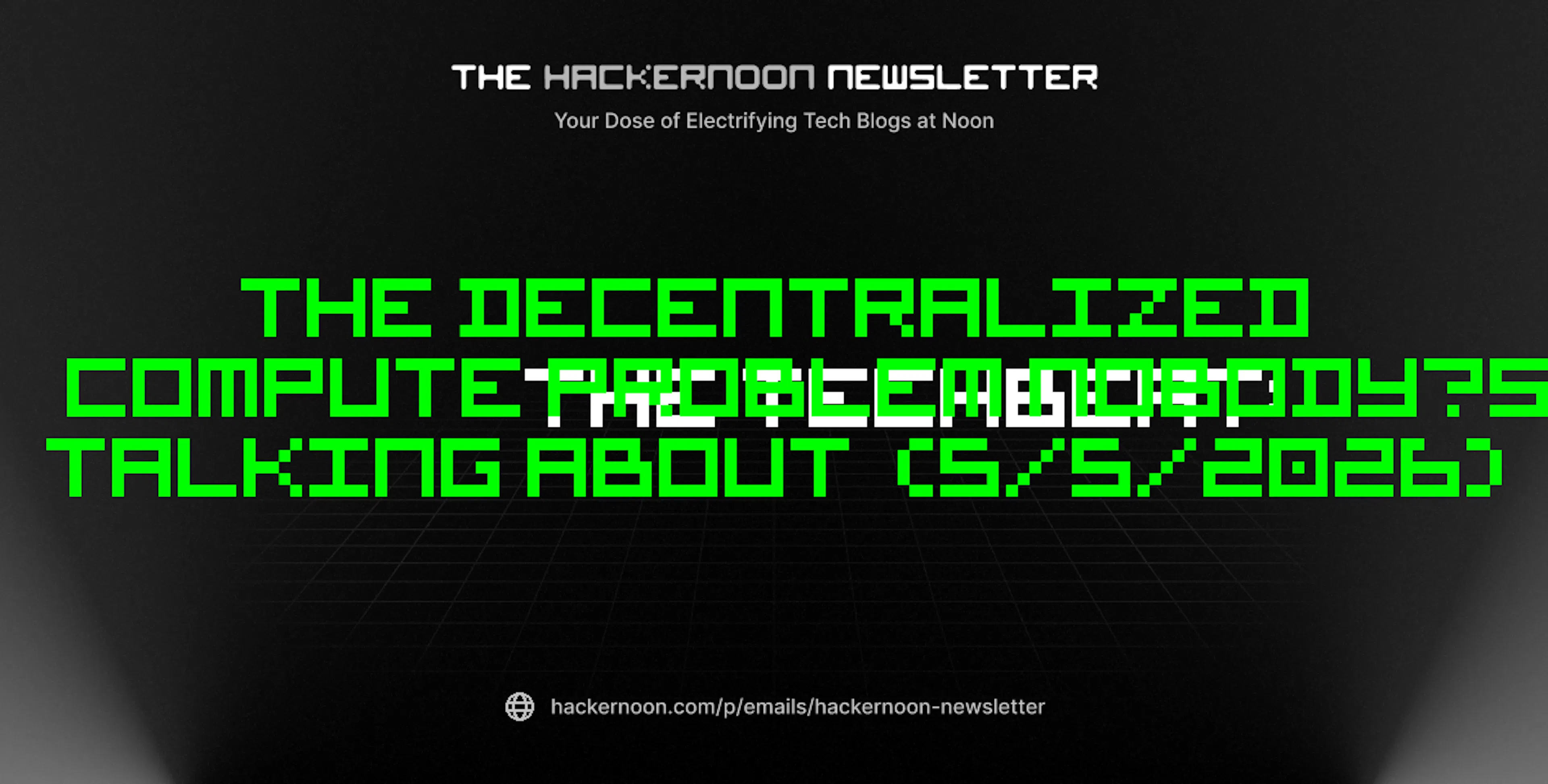 featured image - The TechBeat: The Decentralized Compute Problem Nobody ...