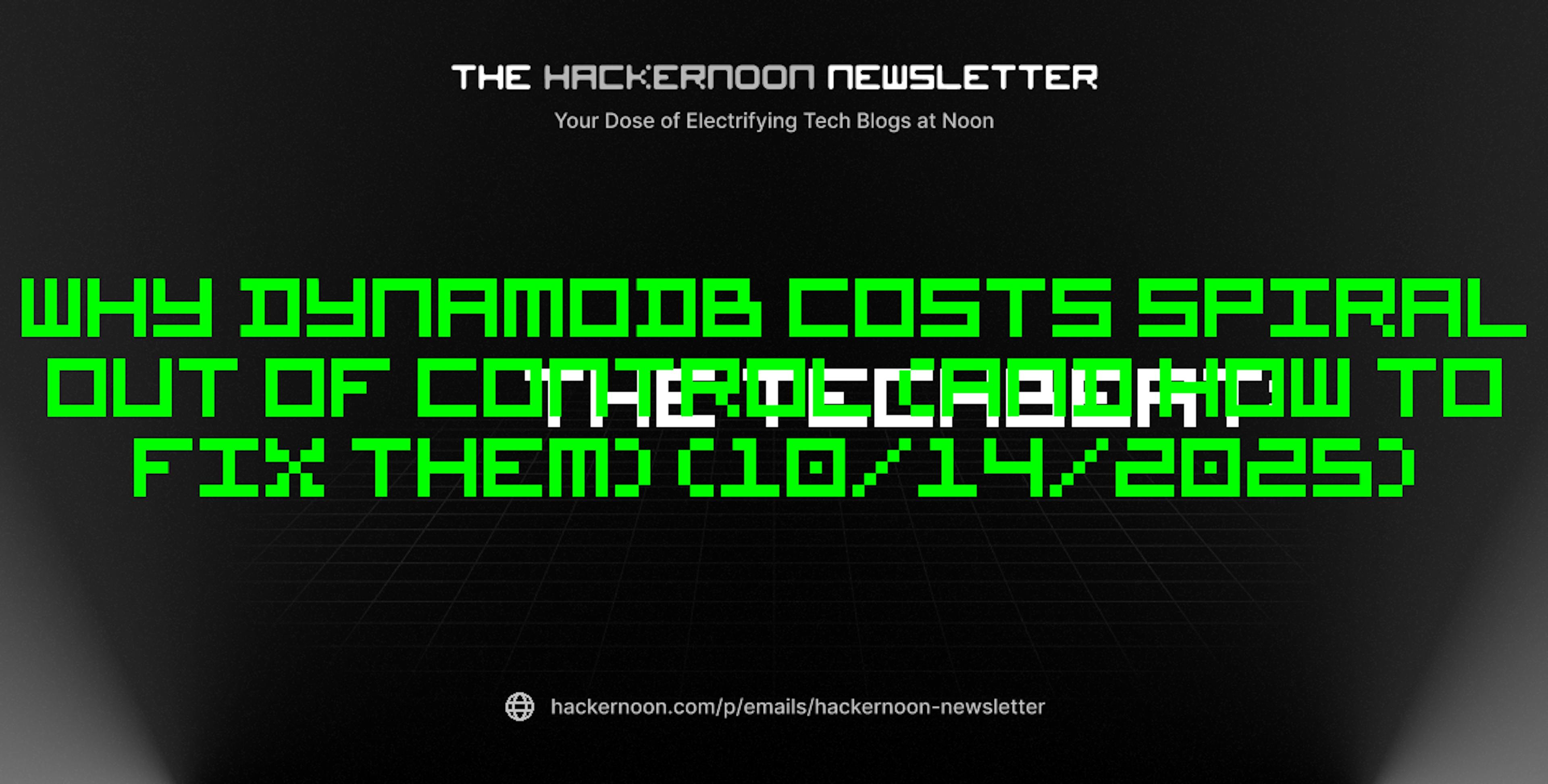 featured image - The TechBeat: Why DynamoDB Costs Spiral Out of Control (and How to Fix Them) (10/14/2025)