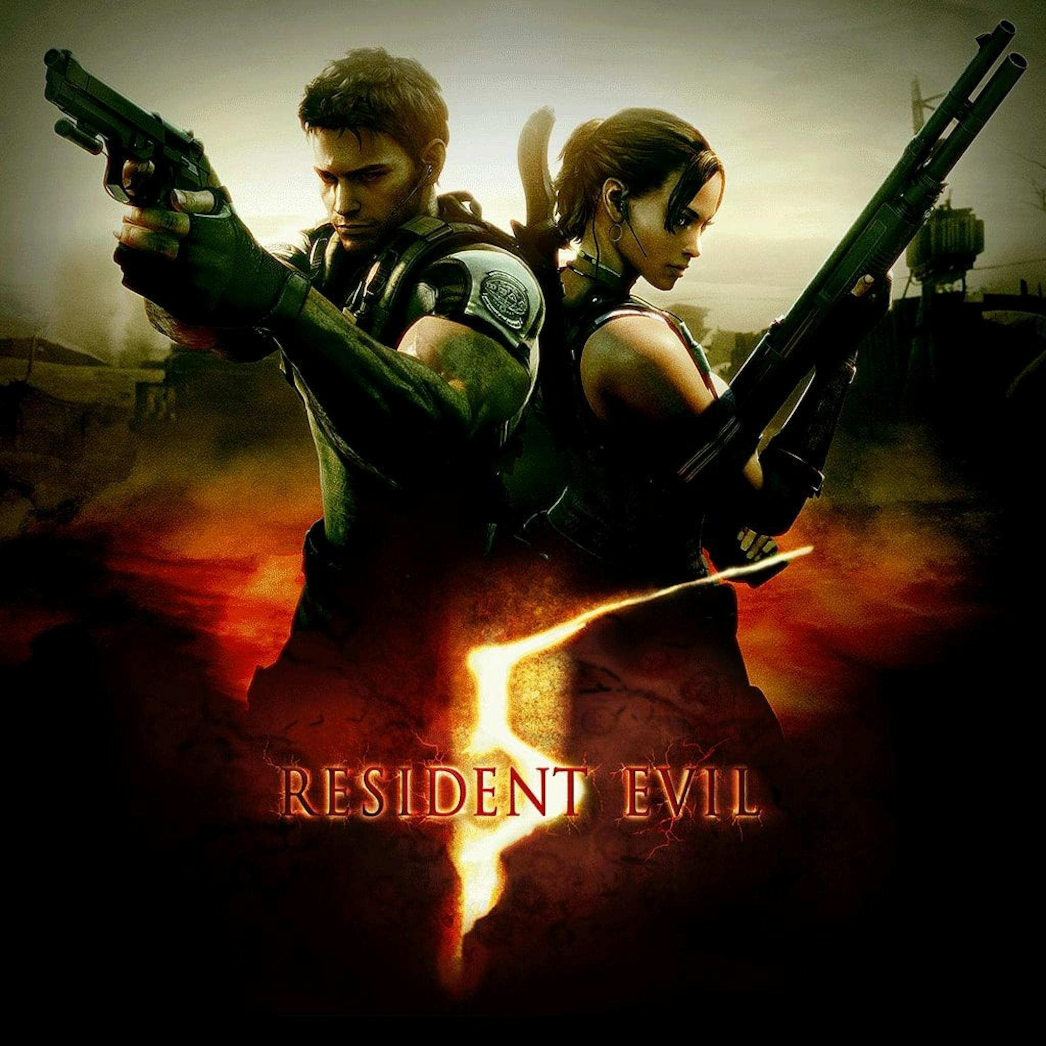 Resident Evil 5 Cover Art: Source Playstation