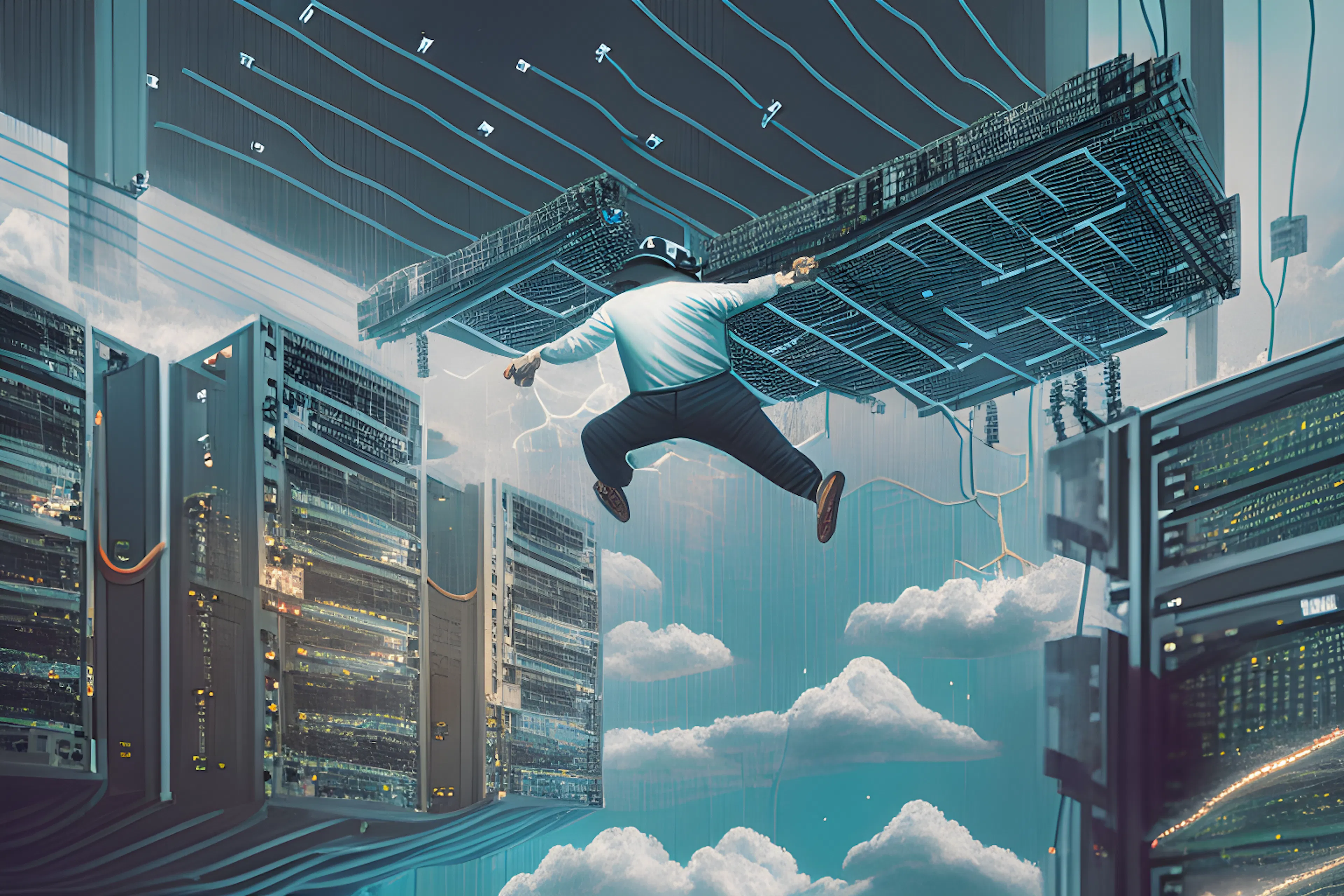 featured image - 새야... 비행기야... ㅋㅋㅋ AI 규정이야 ⚒️