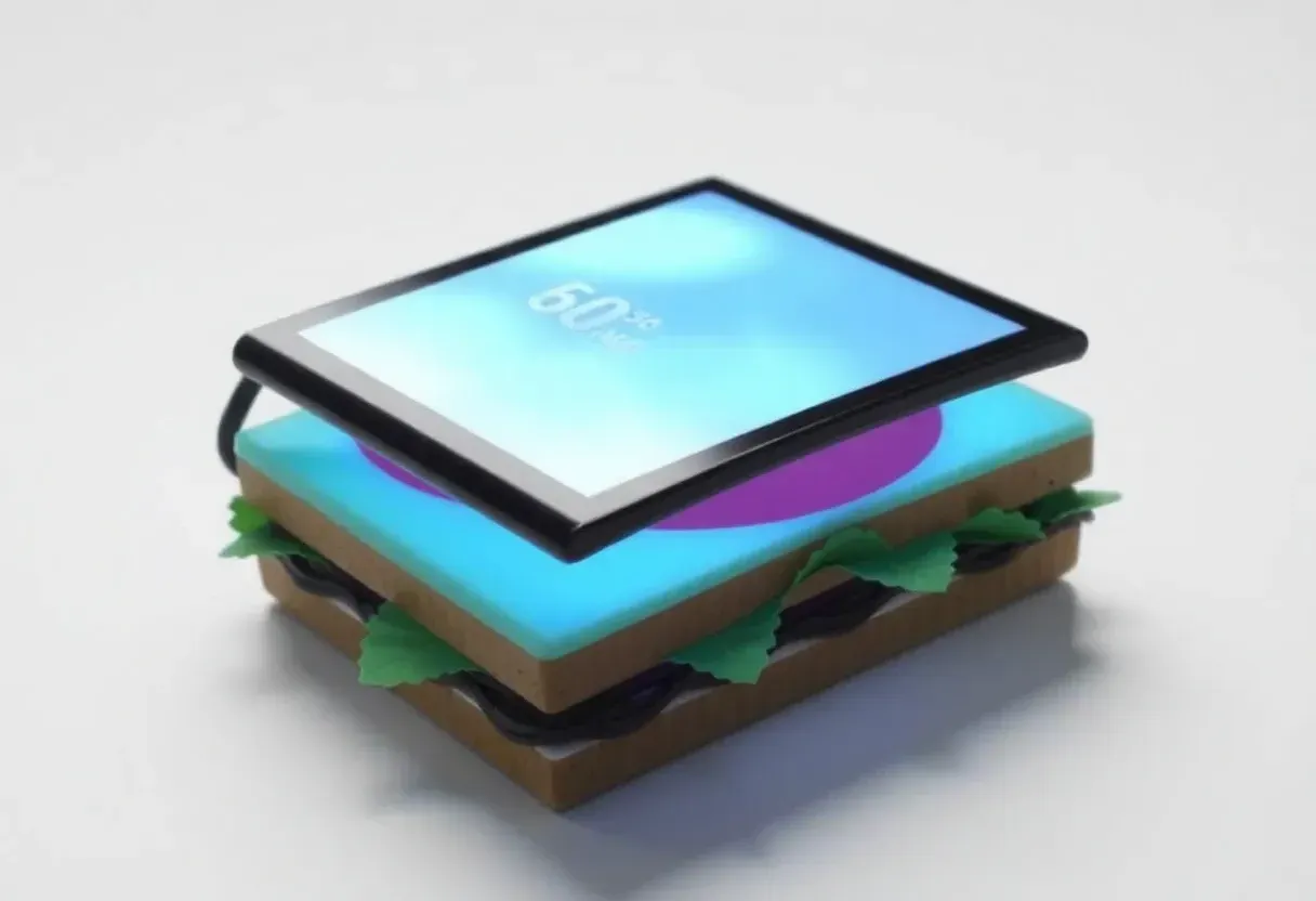 featured image - Scientists Unlock Ultra-Efficient Flexible Screen Displays Using Graphene and Titanium Dioxide