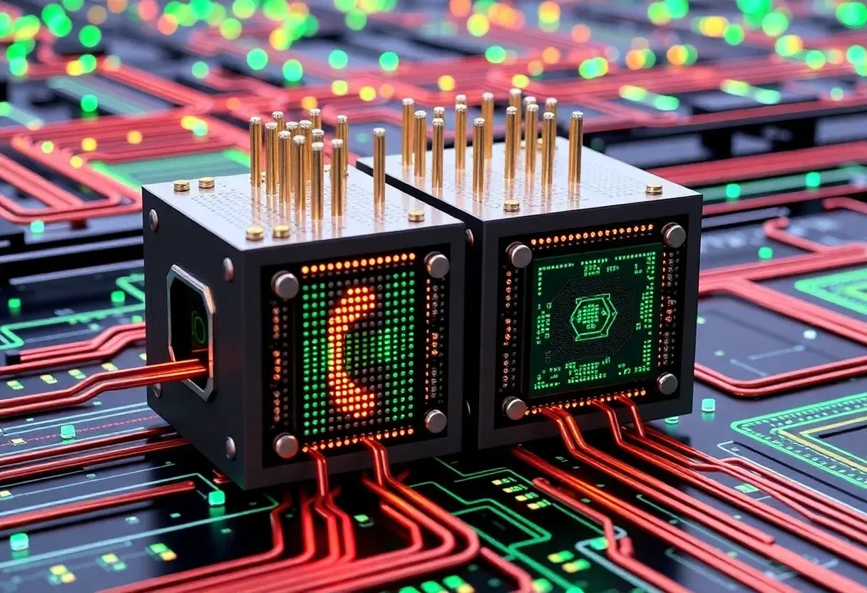 featured image - IBM Quantum Deurbraak: Chips Real-Time Koppel om KBITS Krag Uit te Brei