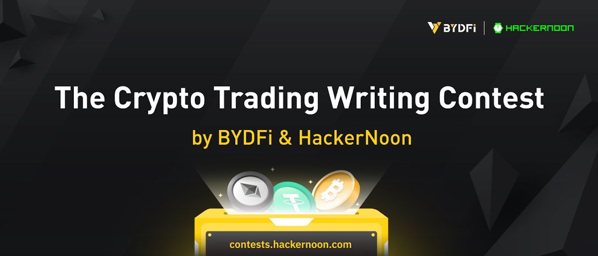 featured image - The Crypto Trading Writing Contest by BYDFi