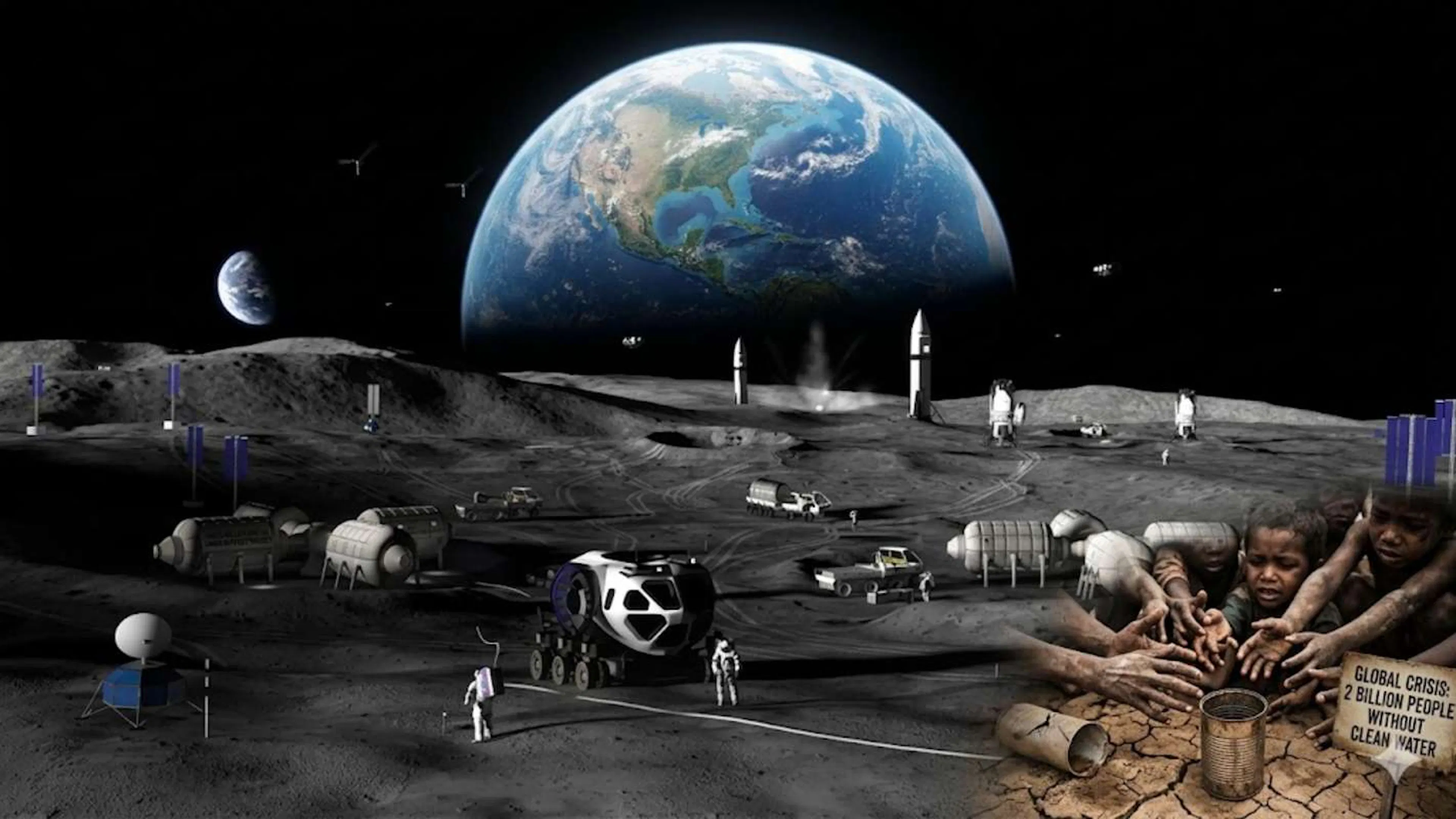 featured image - $20 Billion to the Moon While Humanity Struggles on Earth: Priorities In Question