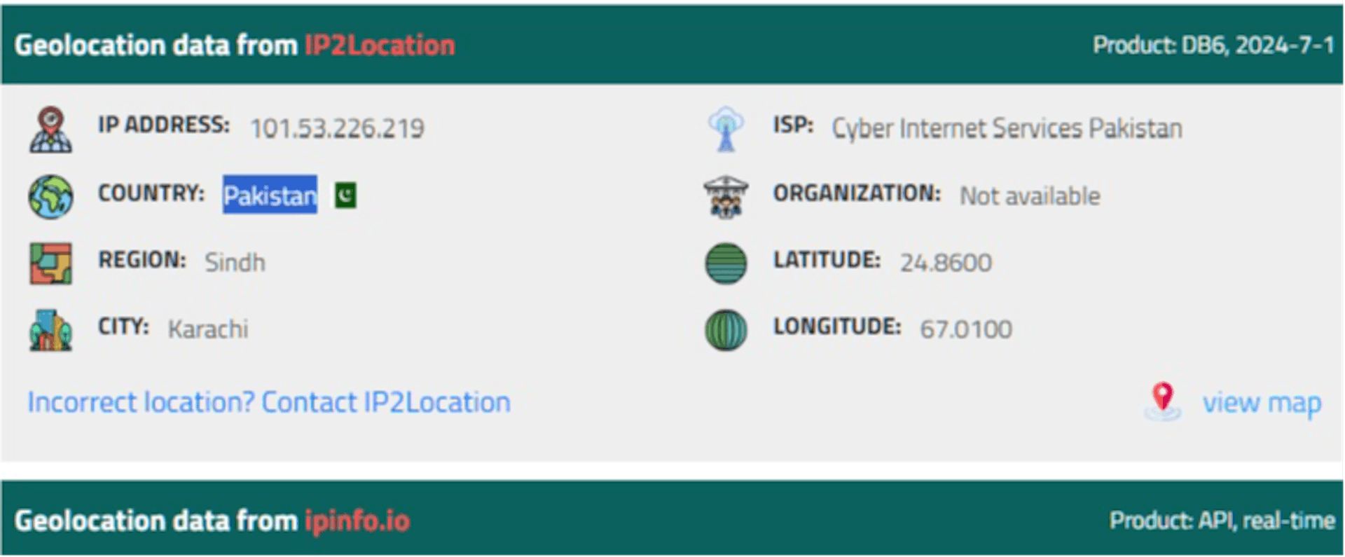 Note- Much of the time these bots are served by VPN IPs. However, some operators don't choose to mash their IPs