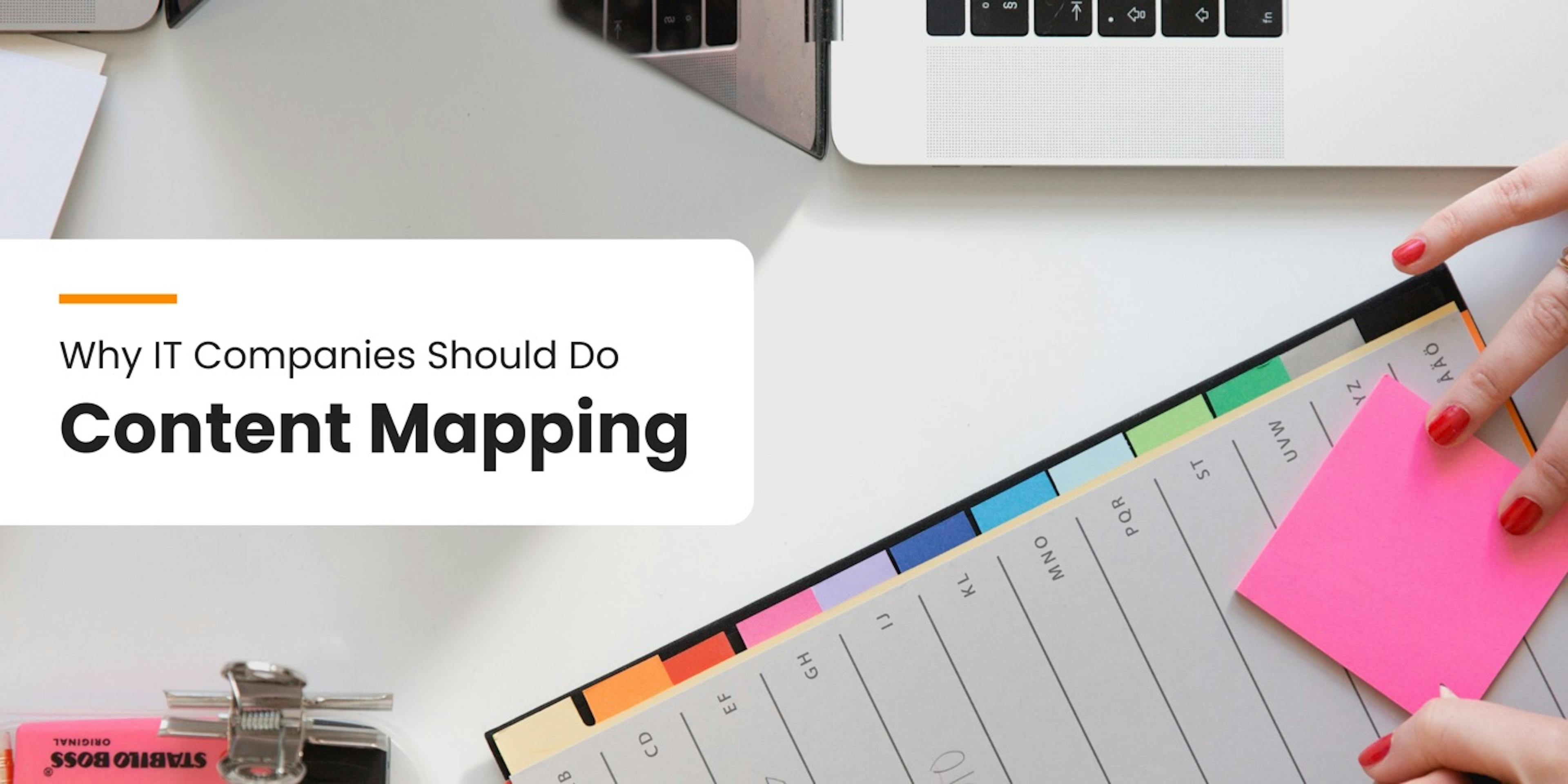 featured image - Tại sao các công ty CNTT nên lập bản đồ nội dung