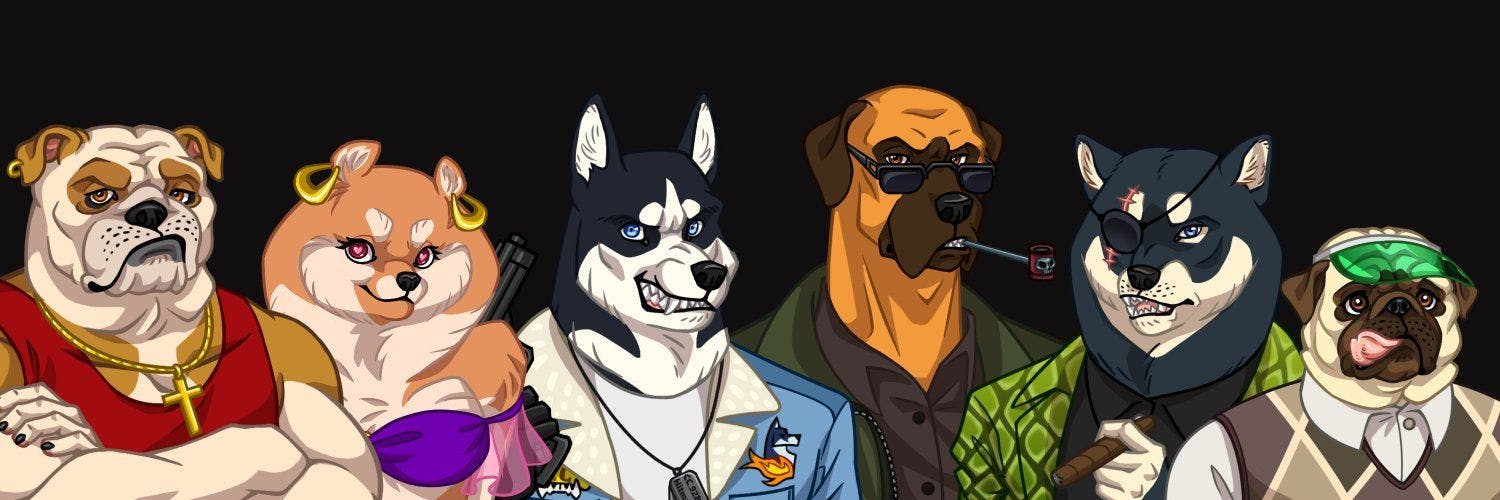 featured image - The Canine Cartel: How Much Is That Tattooed Dog NFT In The Window?