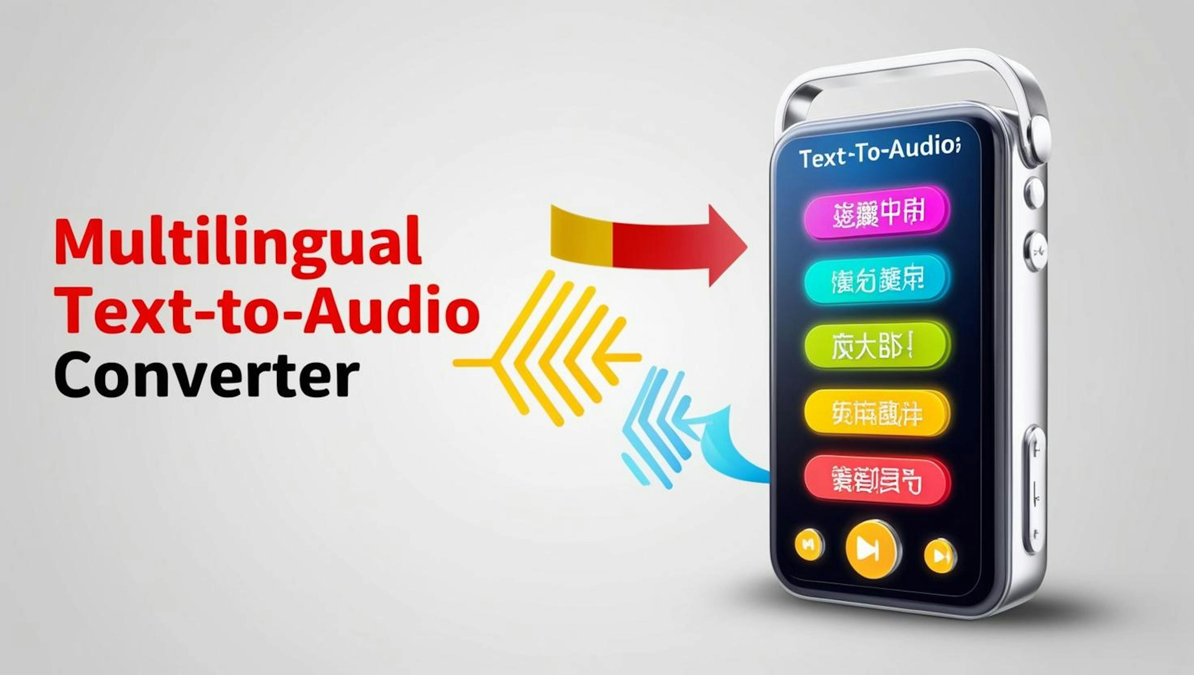 featured image - How To Build a Multilingual Text-to-Audio Converter With Python