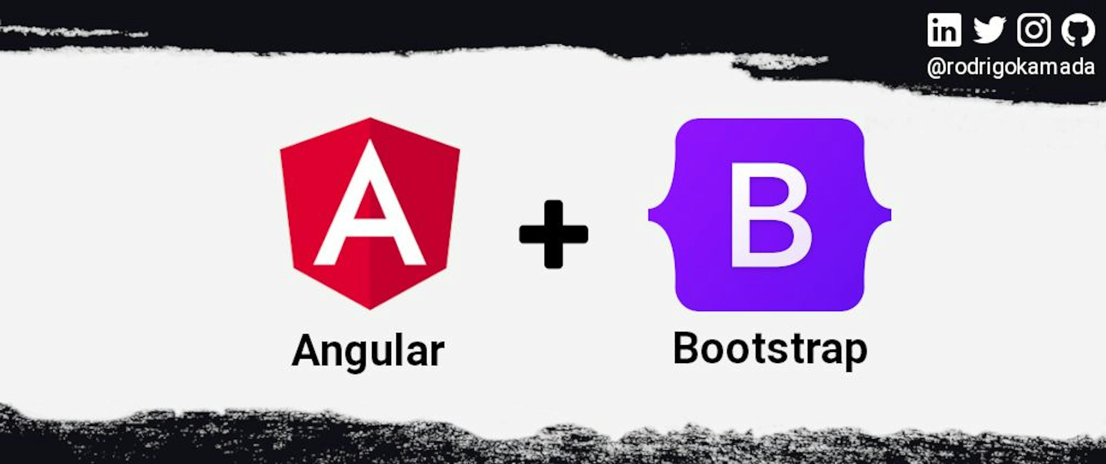 Adding the Bootstrap CSS framework to an Angular application
