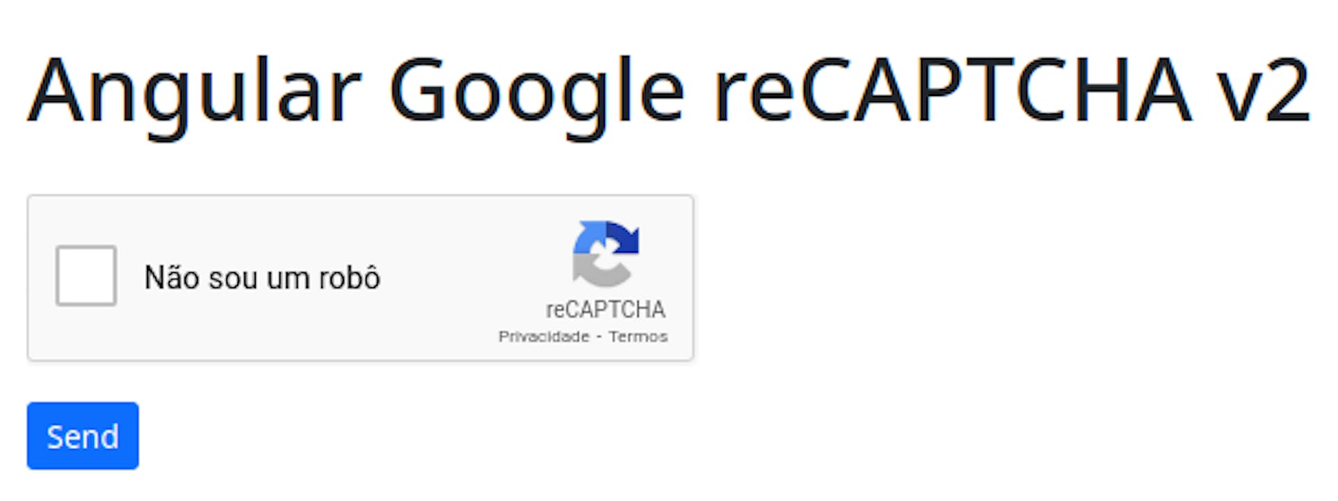 Angular Google reCAPTCHA v2
