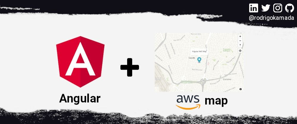 featured image - Adding the Map Component Using the AWS Services to an Angular App