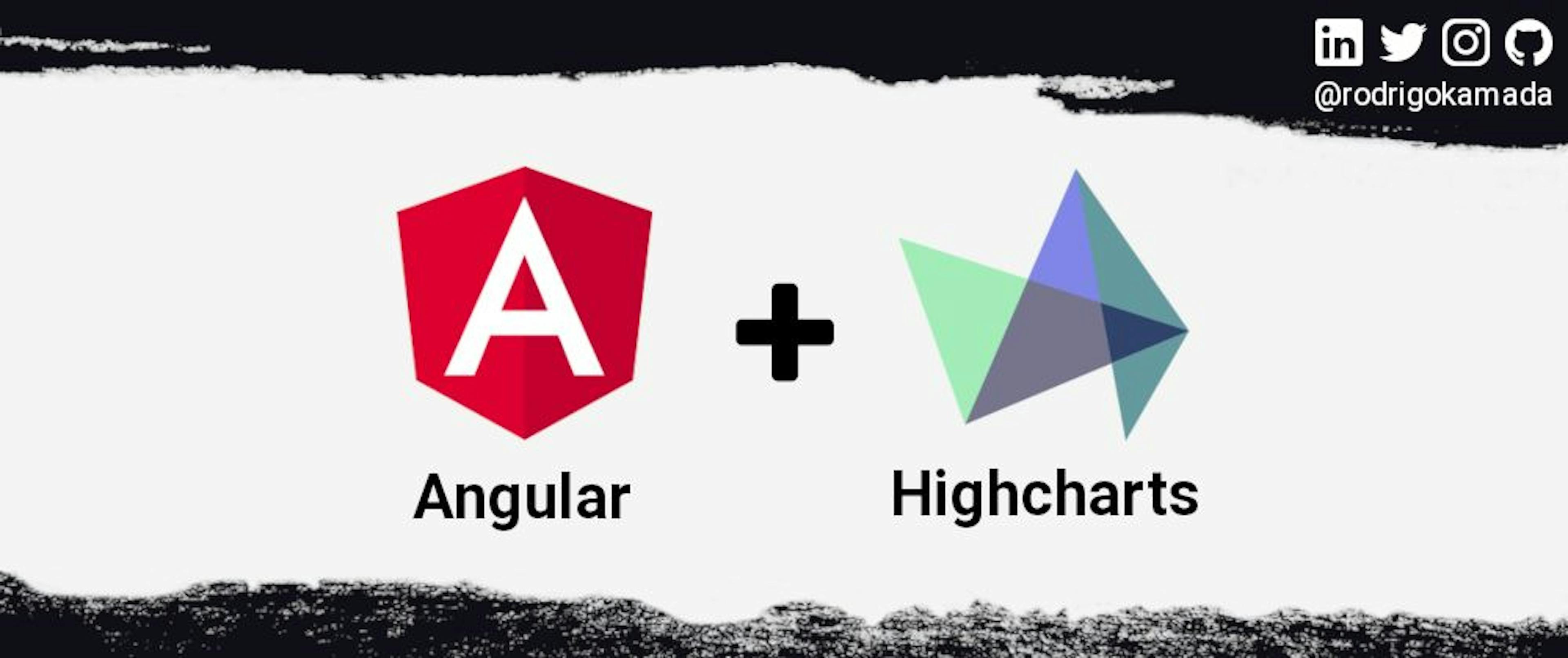 Adding charts using the Highcharts library to an Angular application