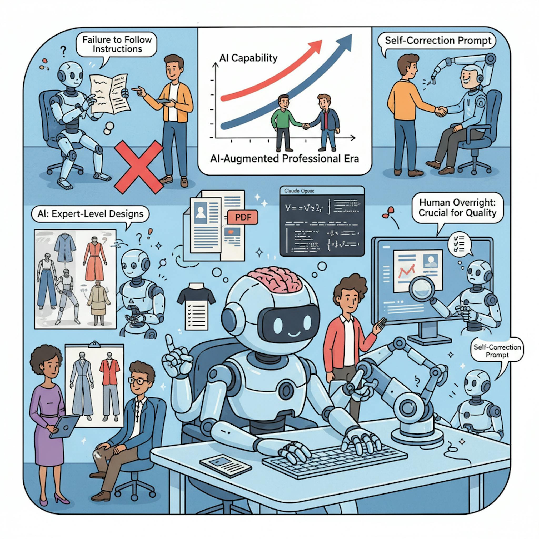 featured image - AI Can Now Do Expert-Level Work (Almost). 5 Surprising Findings from a Landmark 'GDPval' Study