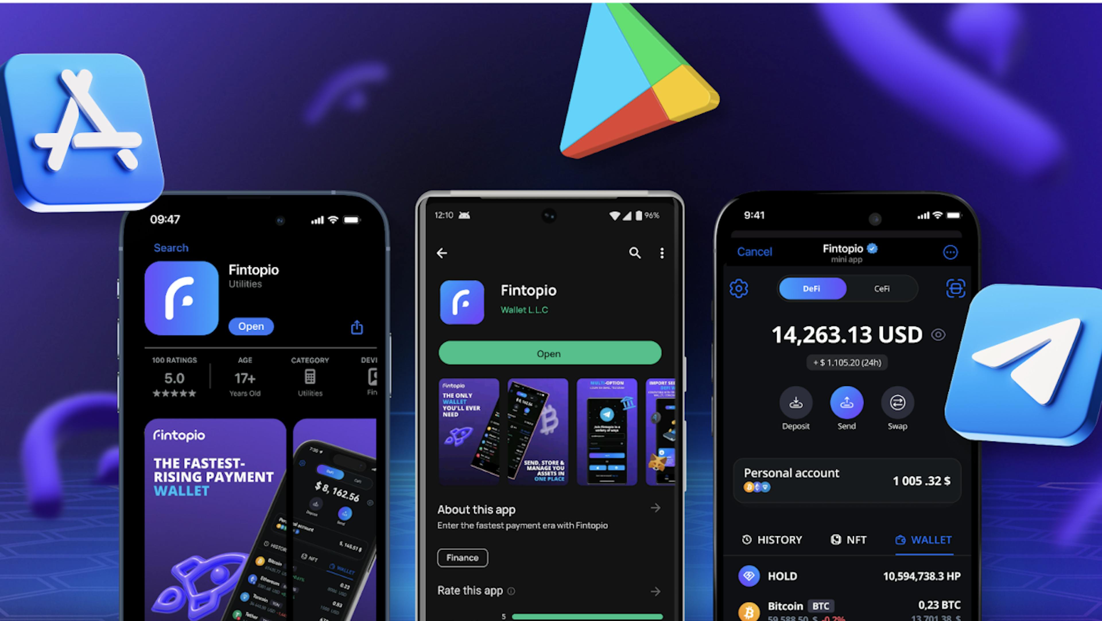 featured image - Fintopio’s Multi-Platform CeDeFi Wallet Connects Telegram, Mobile, and Web Users