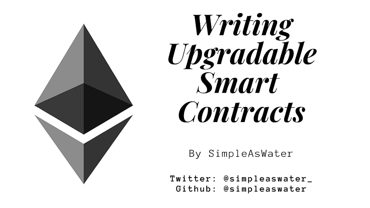 featured image -  Smart Contract Versioning