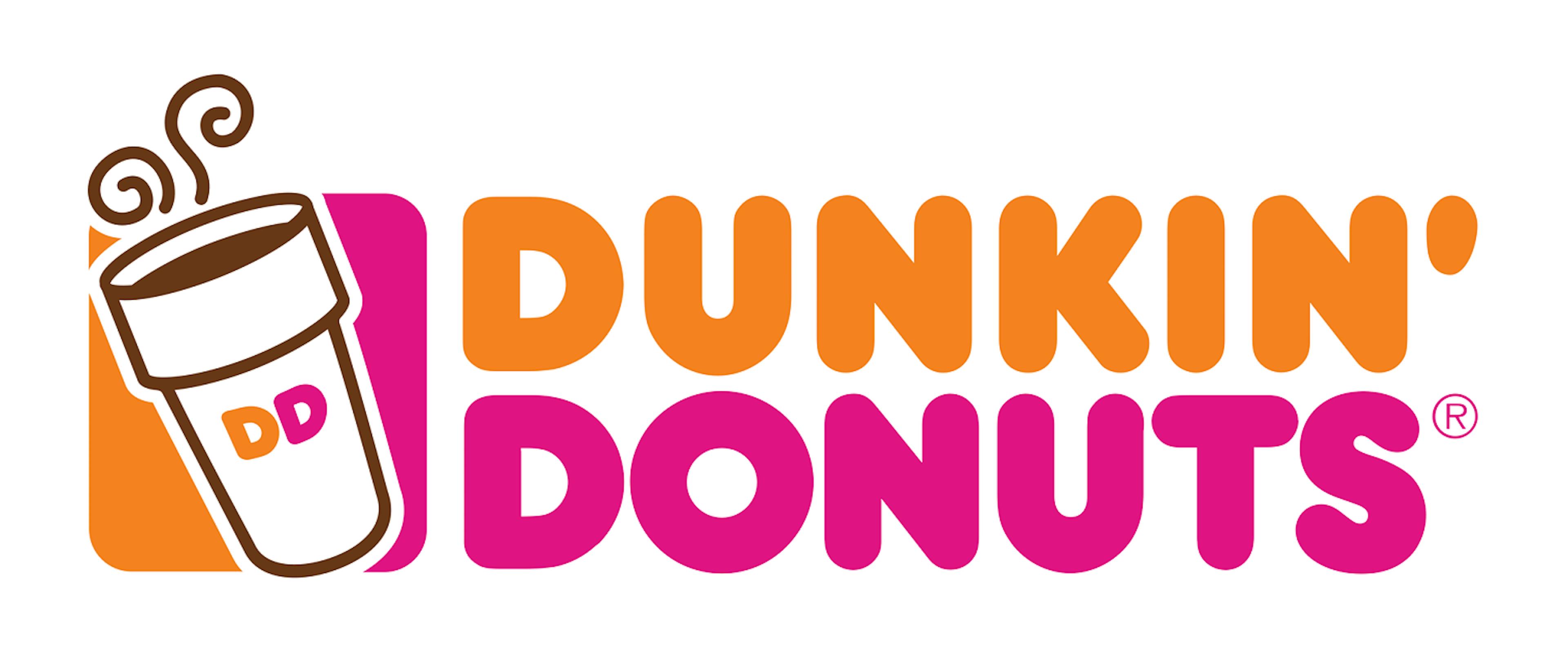 圆角字体（来源：https://www.dunkin.co.uk/）