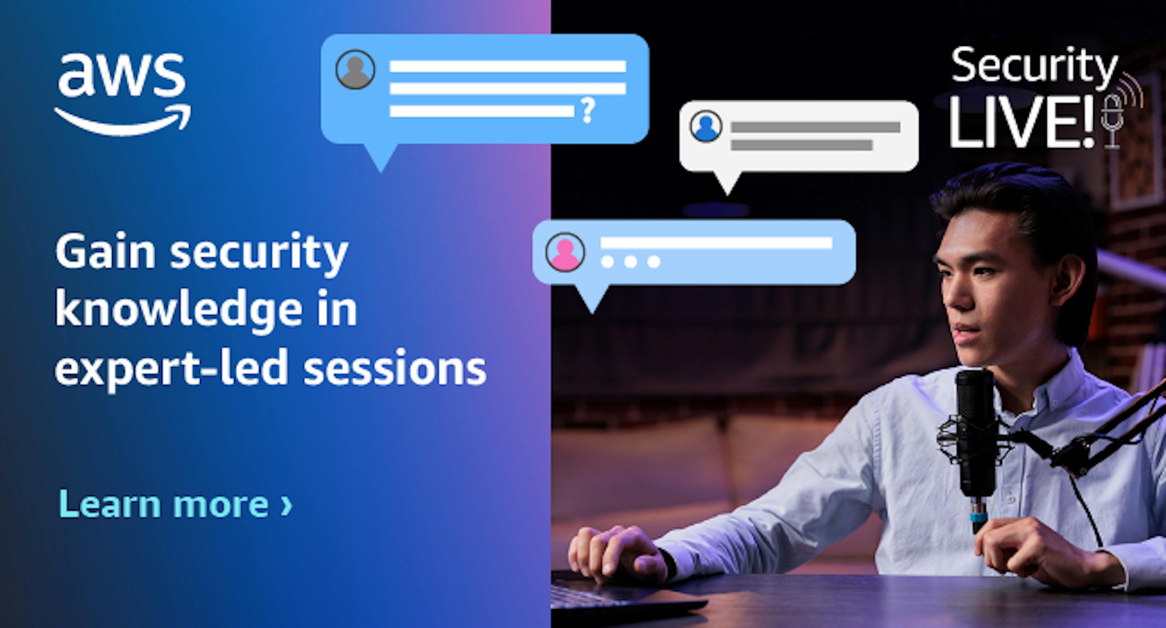 /Join the discussion & ask security questions live feature image