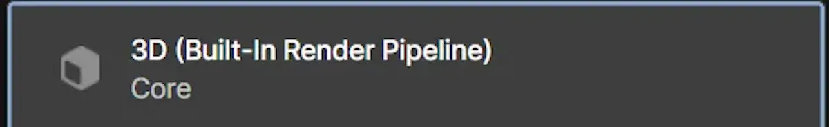 Select this type of project