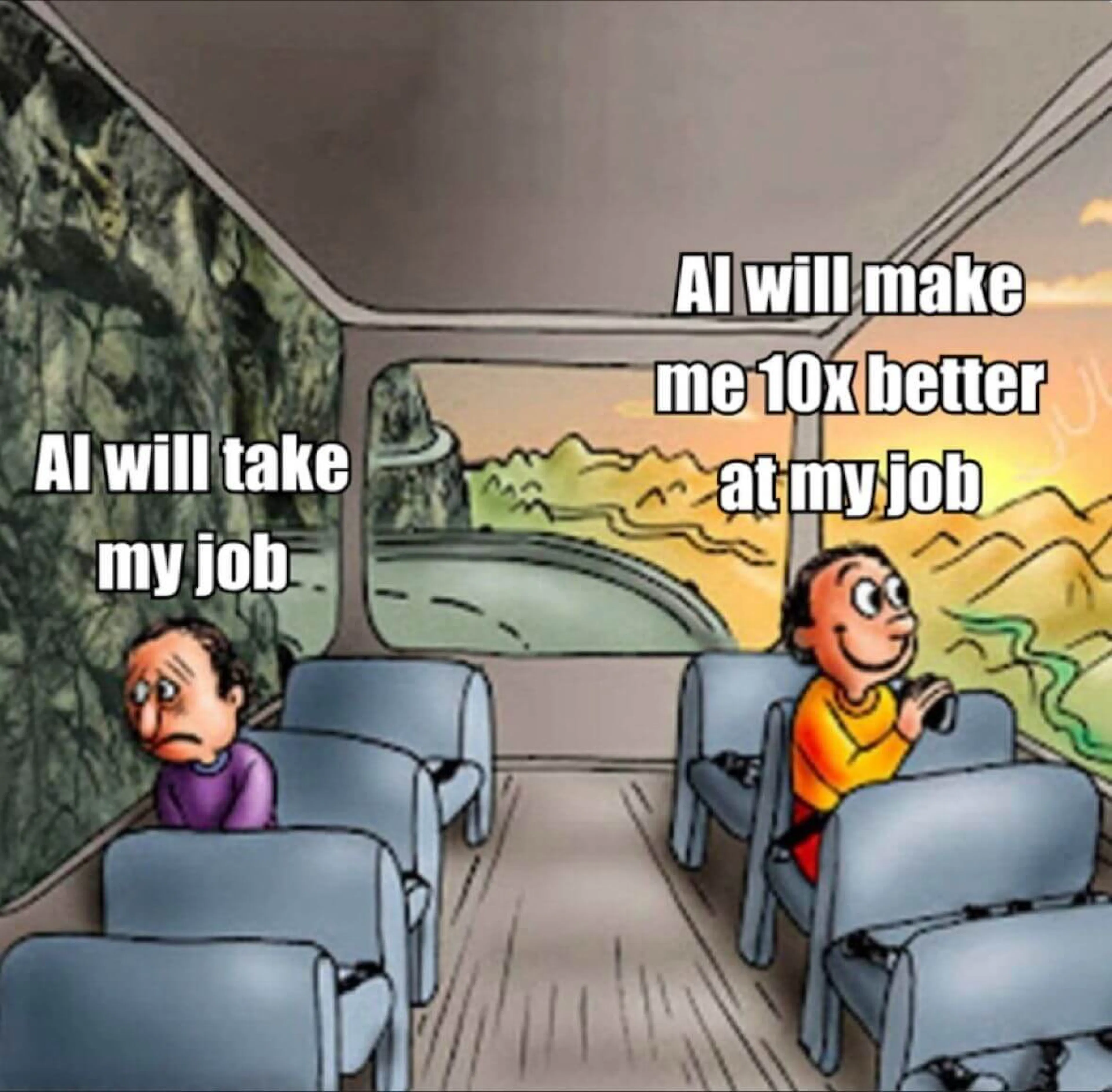  AI Fears vs AI Cheers.