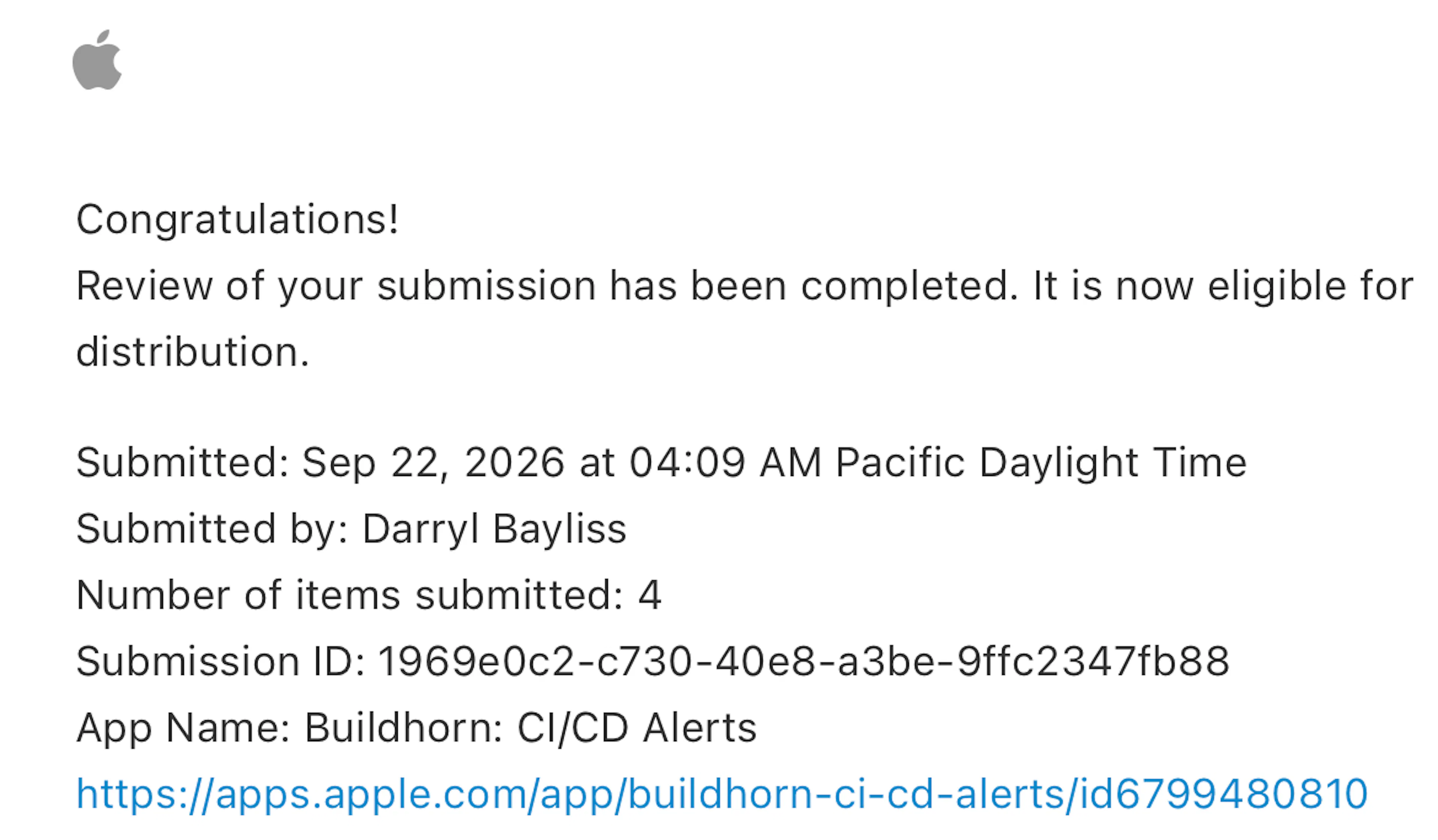 Buildhorn Review Approval