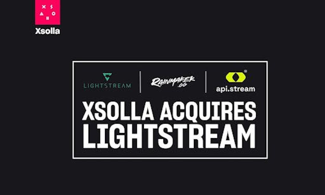 featured image - Xsolla Announces Acquisition Of Lightstream Rainmaker And Api.Stream