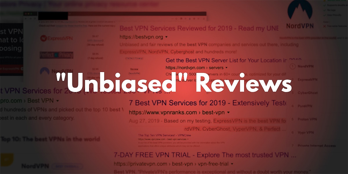 featured image - Long "Unbiased" VPN Reviews That Give You The Short End of the Stick [Deep Dive]