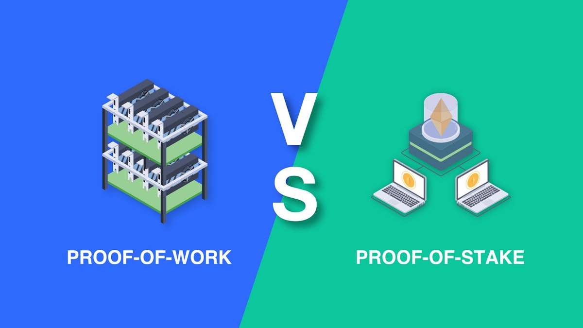 featured image - Coming to Consensus: Proof-of-Work vs Proof-of-Stake