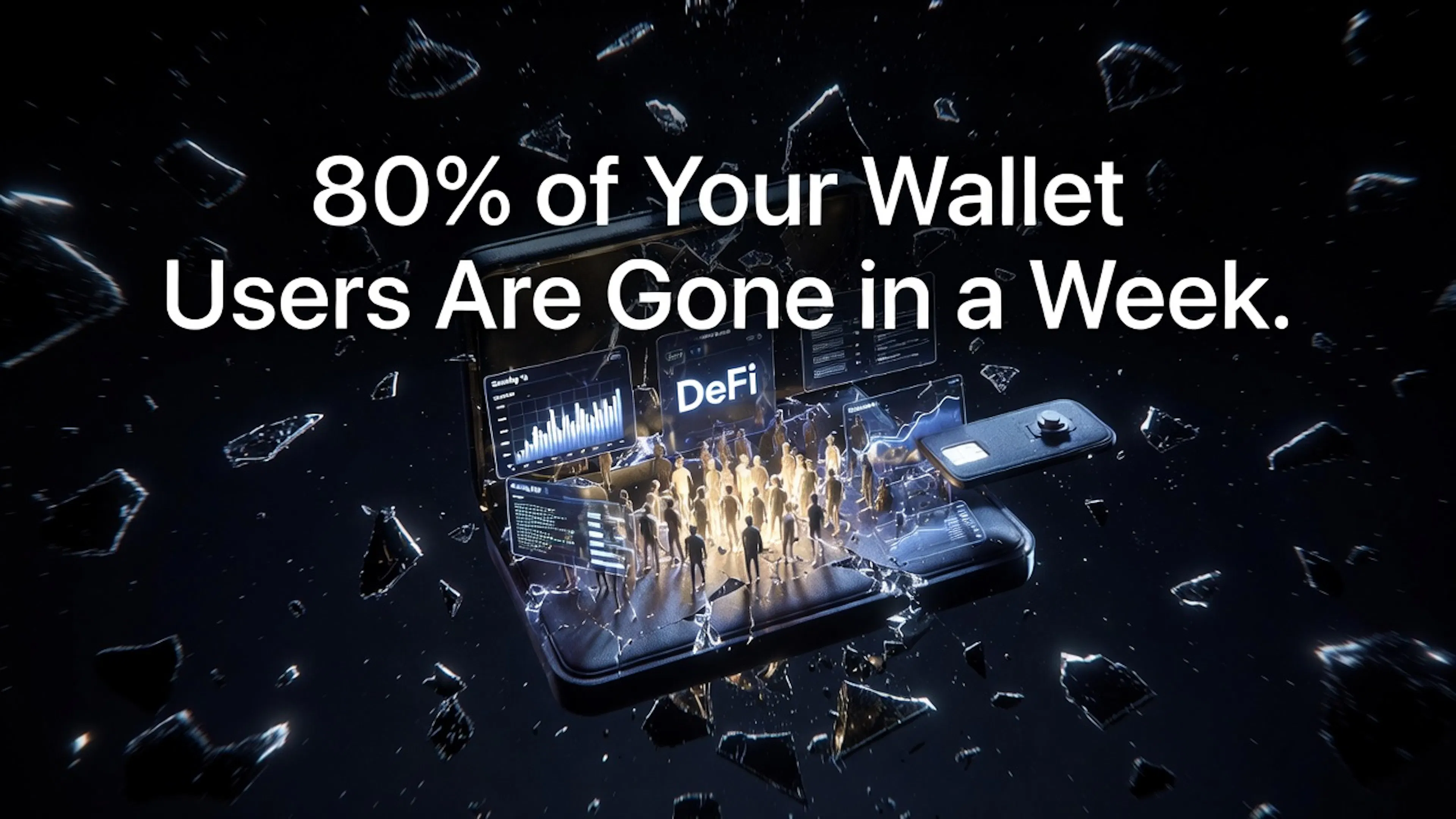 featured image - 80% of Your Wallet Users Are Gone in a Week. The Fix Isn’t UX