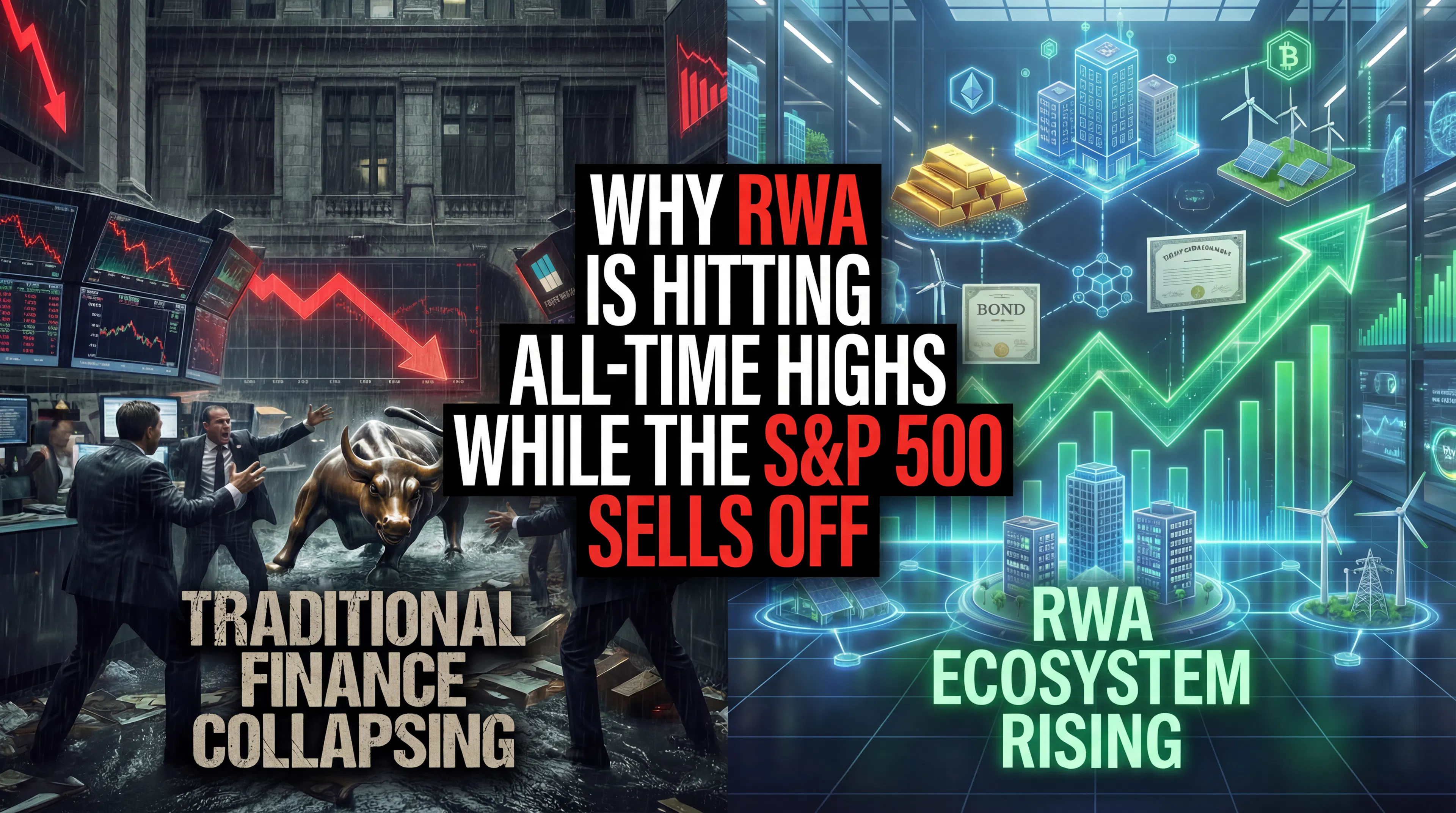 featured image - Why RWA Is Hitting All-Time Highs While the S&P 500 Sells Off