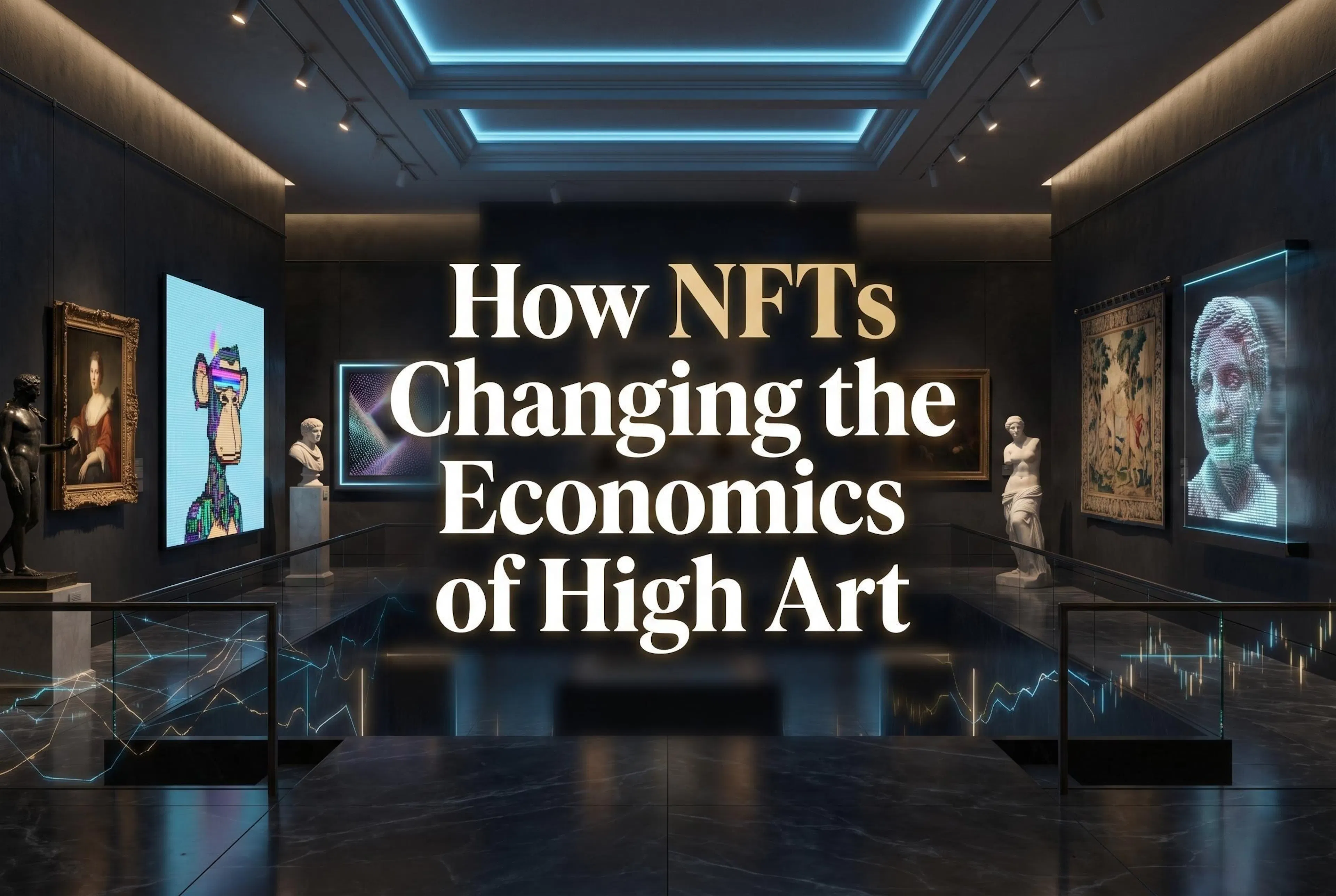 featured image - How NFTs Reshaped Digital Ownership and the High Art Market
