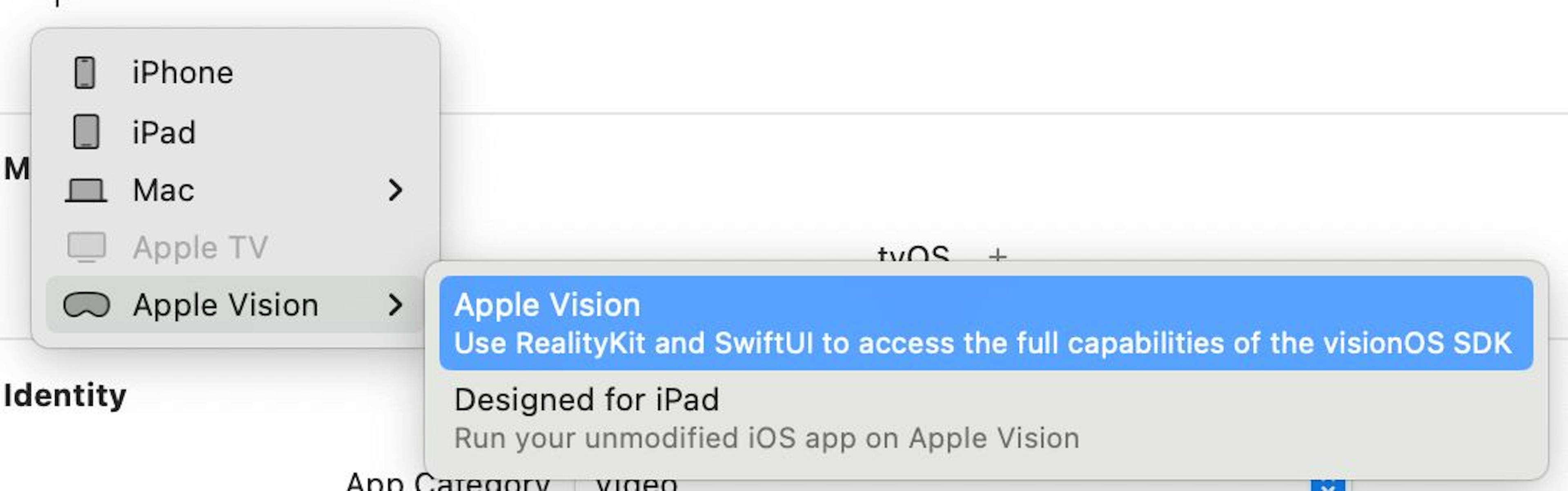 Add Apple Vision Pro Destination