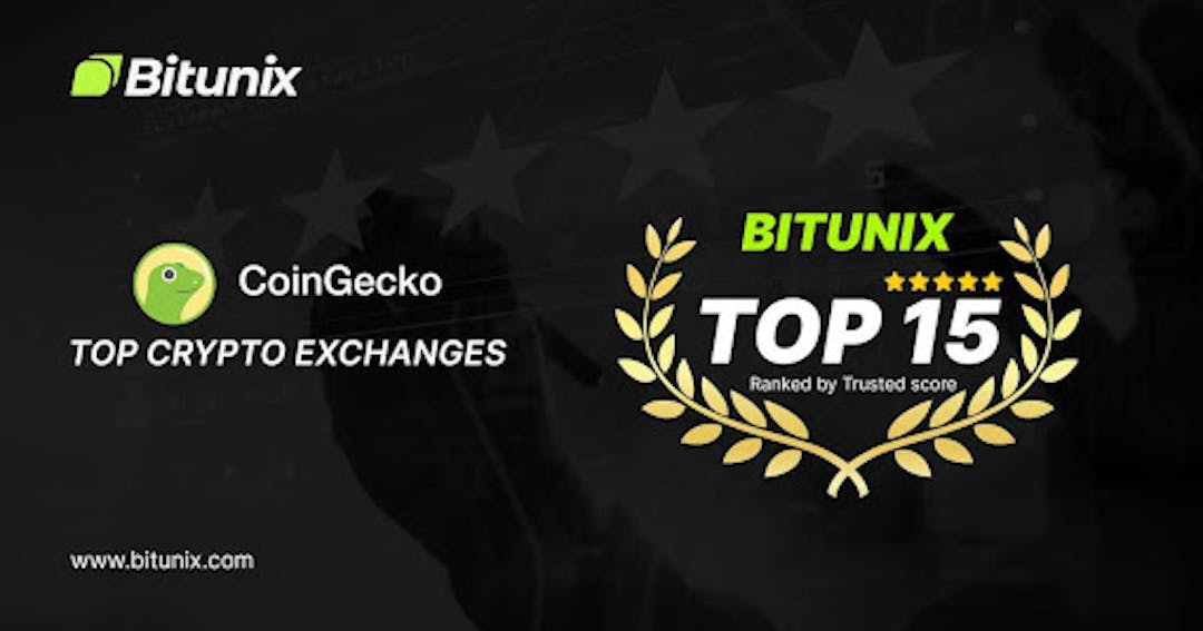 featured image - Bitunix נכנסת לטופ 15 בדירוג CoinGecko, משיגה אבן דרך בשבוע הראשון של ספטמבר 2024