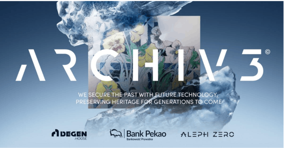 ARCHIV3: Poland’s Second-Largest Bank Chooses Aleph Zero To Tokenize Historical Art