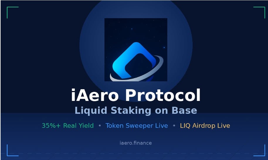 iAero Protocol Launches Token Sweeper, Distributes 5% of LIQ Supply to Stakers | HackerNoon