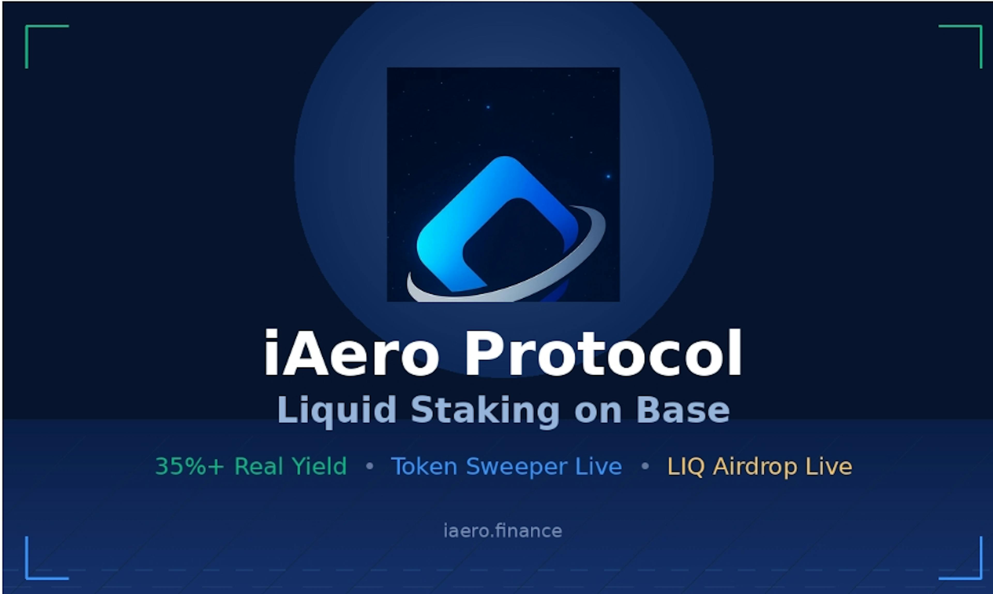 /iaero-protocol-launches-token-sweeper-distributes-5percent-of-liq-supply-to-stakers feature image