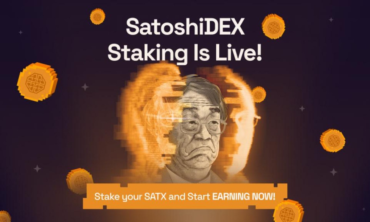 featured image - Staking On Bitcoin, SatoshiDEX Staking For Presale Investors Is Now Live