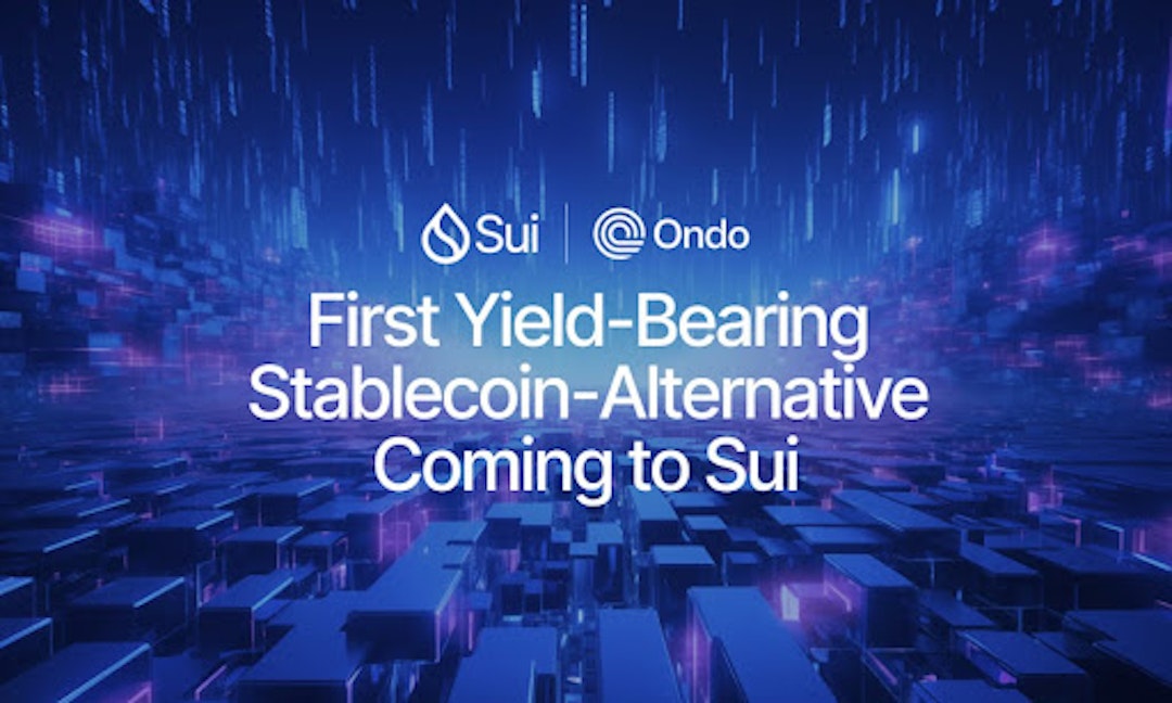 featured image - Real-World Assets And Yield-Bearing Stablecoin-Alternative Coming to Sui: Ondo Finance's Expansion