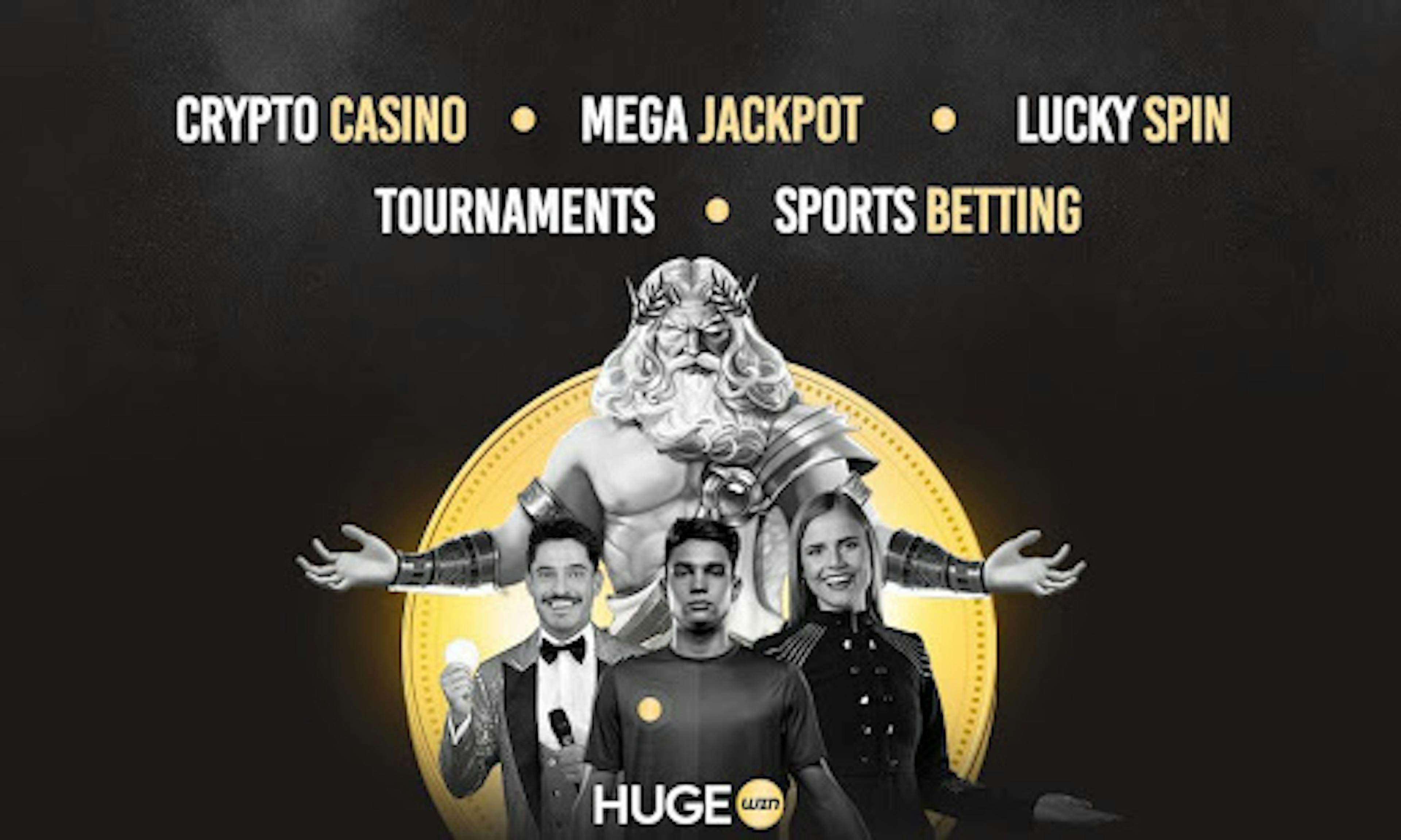 /hugewin-announces-new-crypto-casino feature image