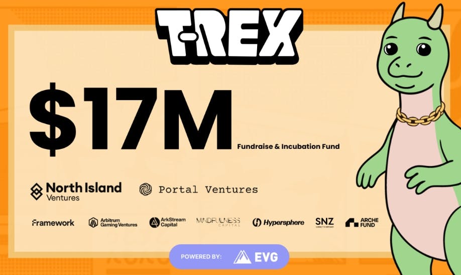 featured image - د نوي هدف جوړ Blockchain T-Rex 17 میلیونه ډالرو ته په Web3 کې د توجه کچه بدلون کوي