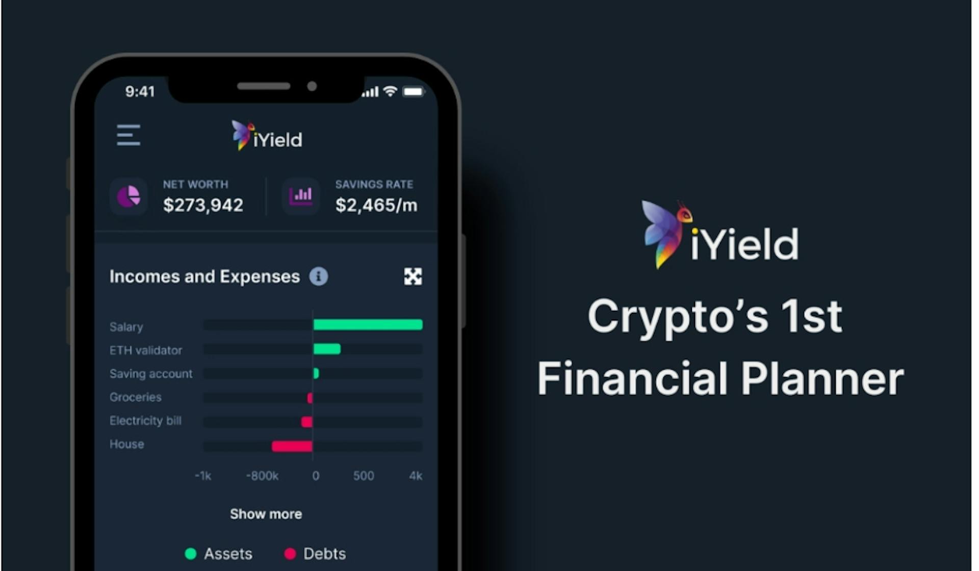 featured image - iYield Launches Crypto's 1st Financial Planning Tool